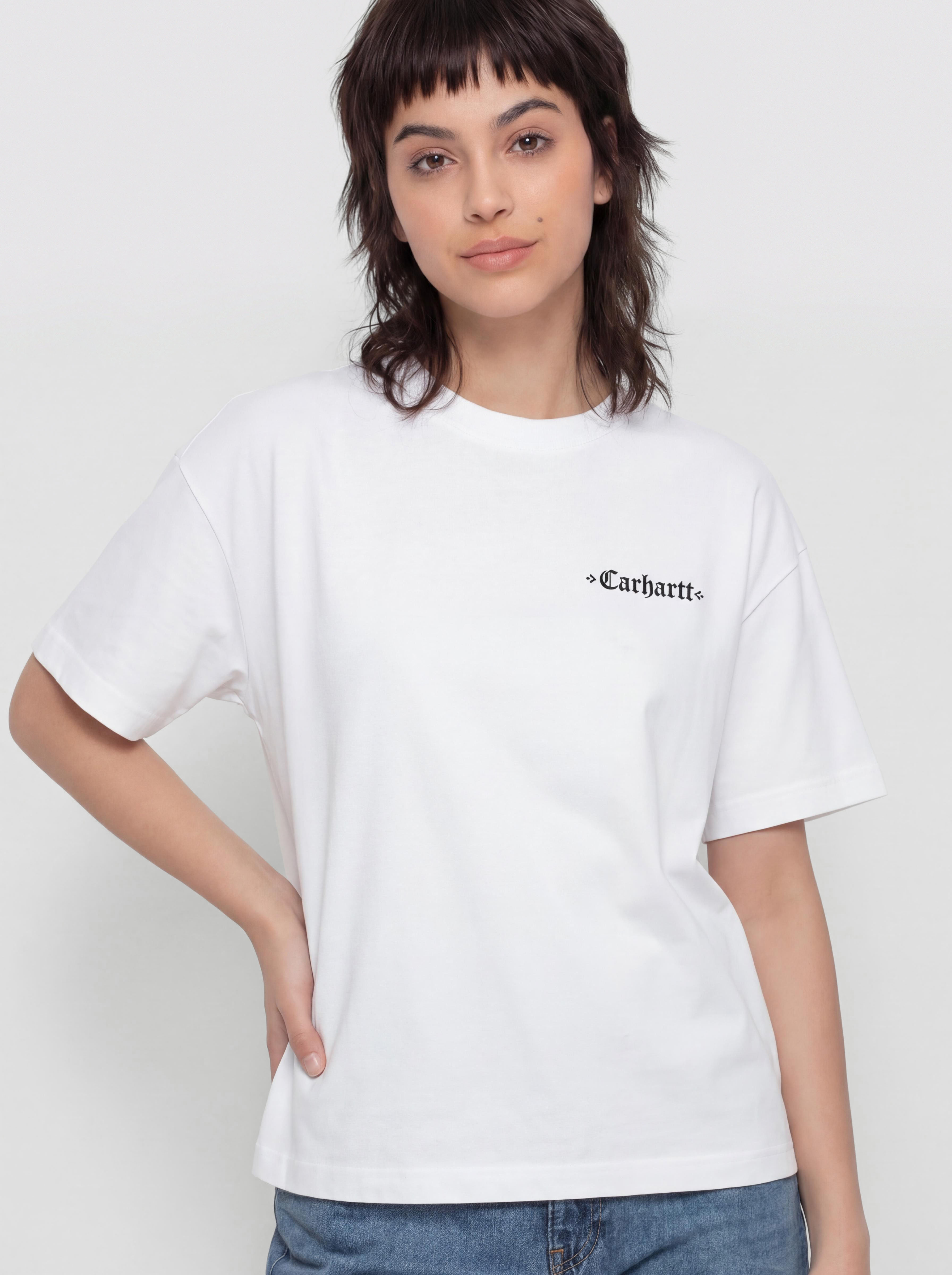 Тениска Carhartt WIP Greatest Hits 02 Wmn (white/black)