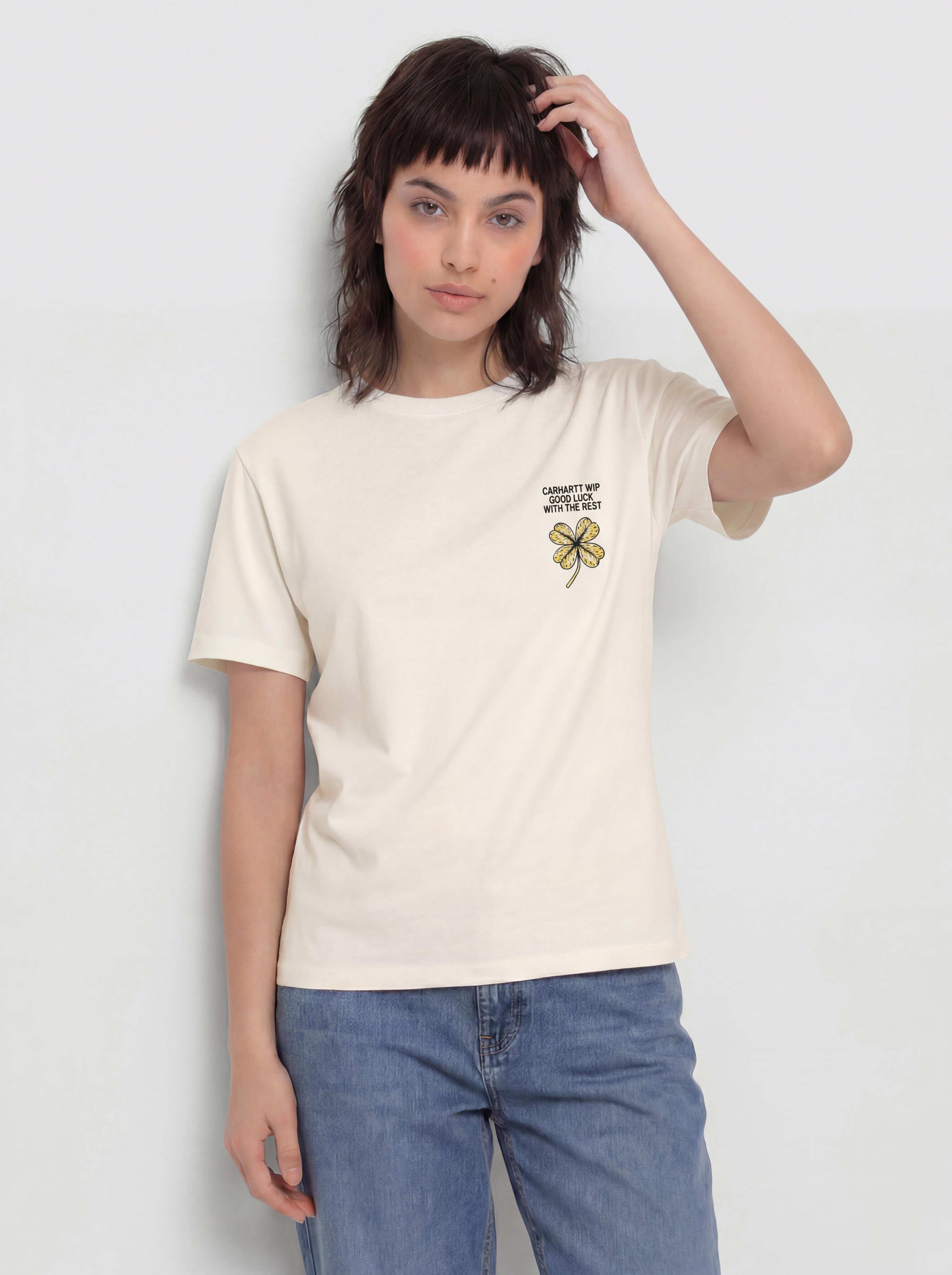Тениска Carhartt WIP Clover Wmn (wax)