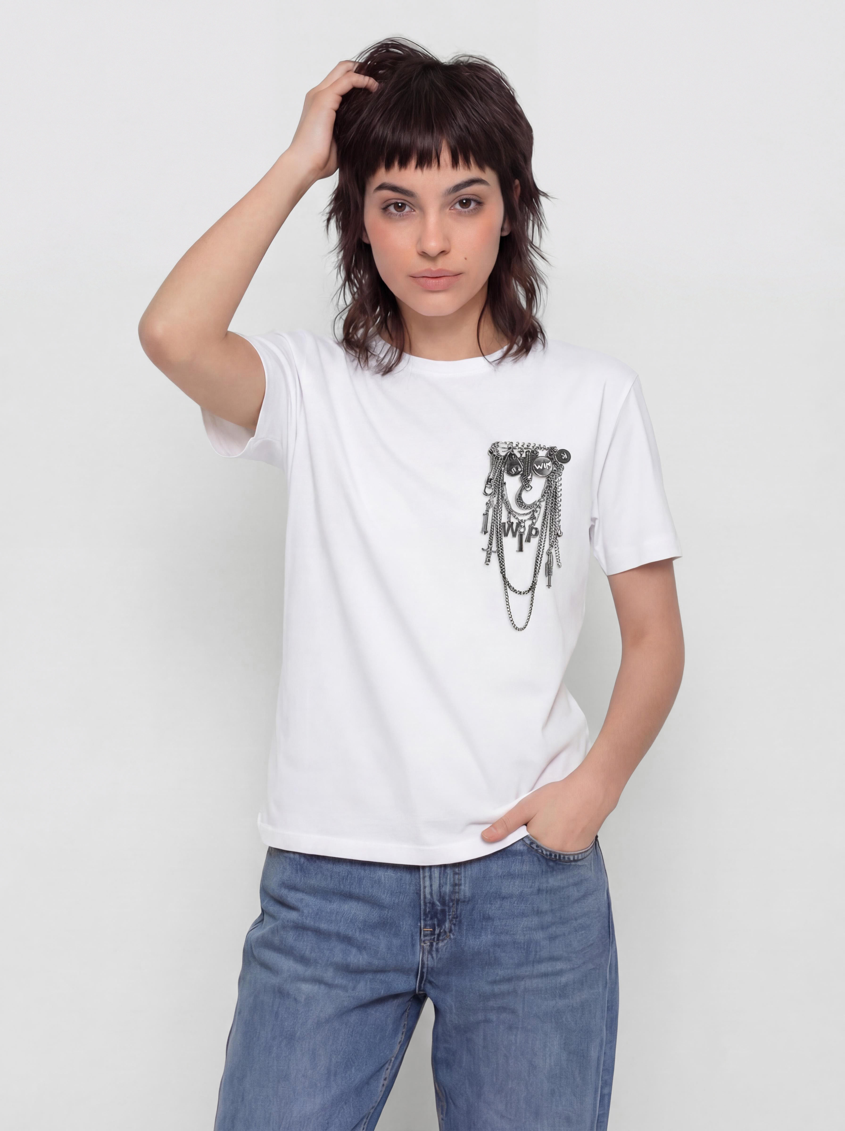 Тениска Carhartt WIP Inverted Charm Wmn