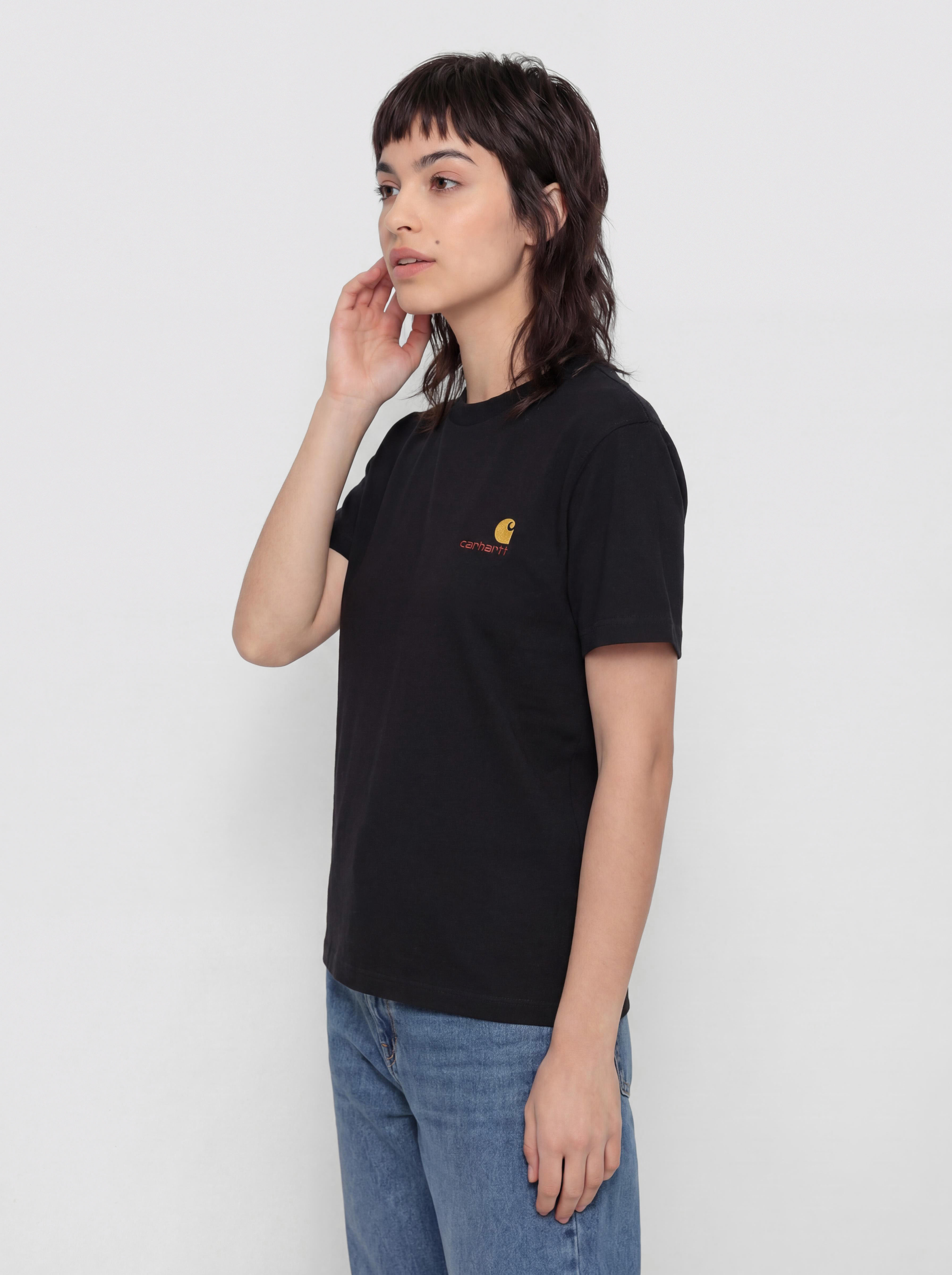 Тениска Carhartt WIP American Script Wmn (black)