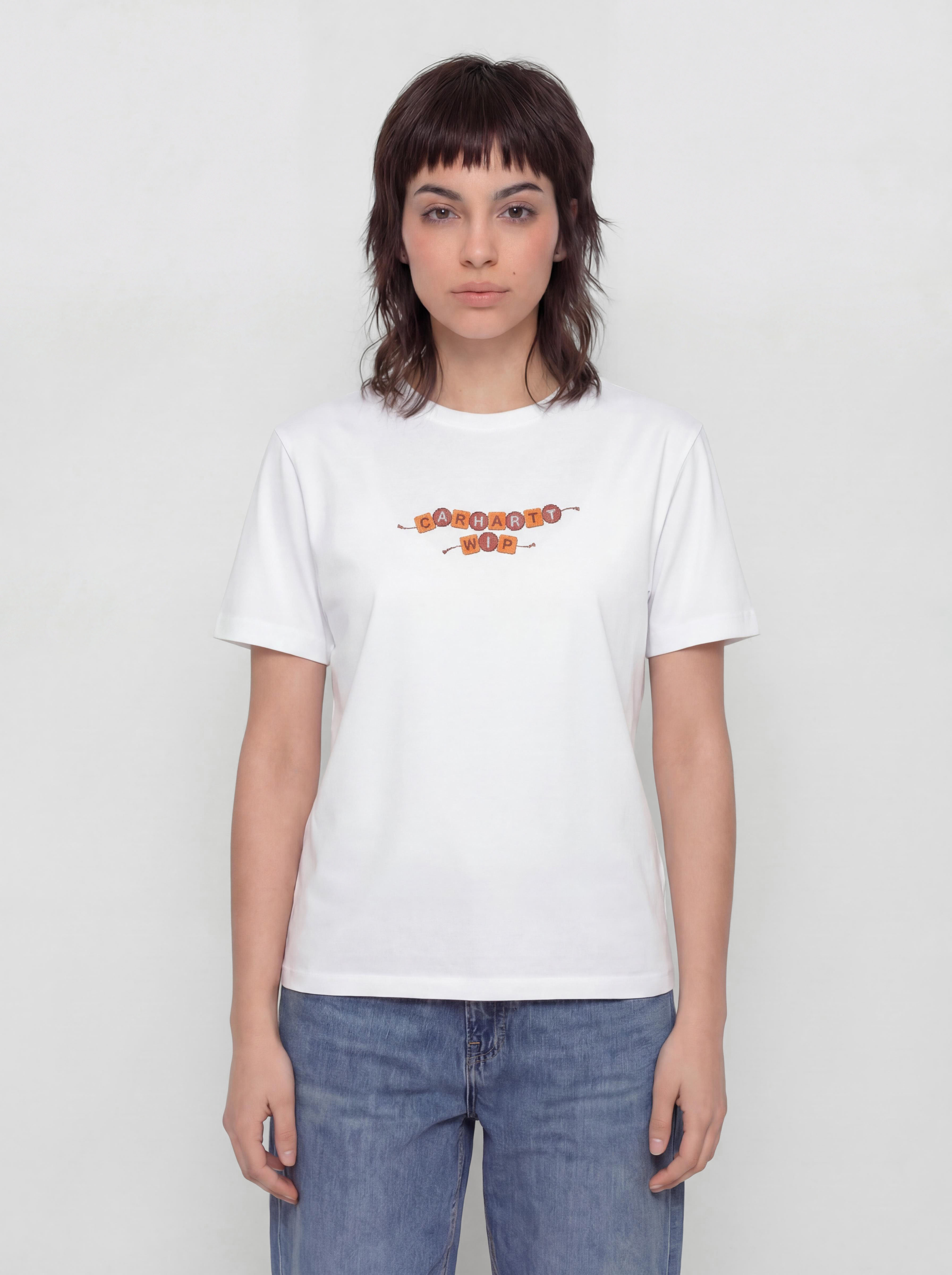 Тениска Carhartt WIP ABC Wmn (white)