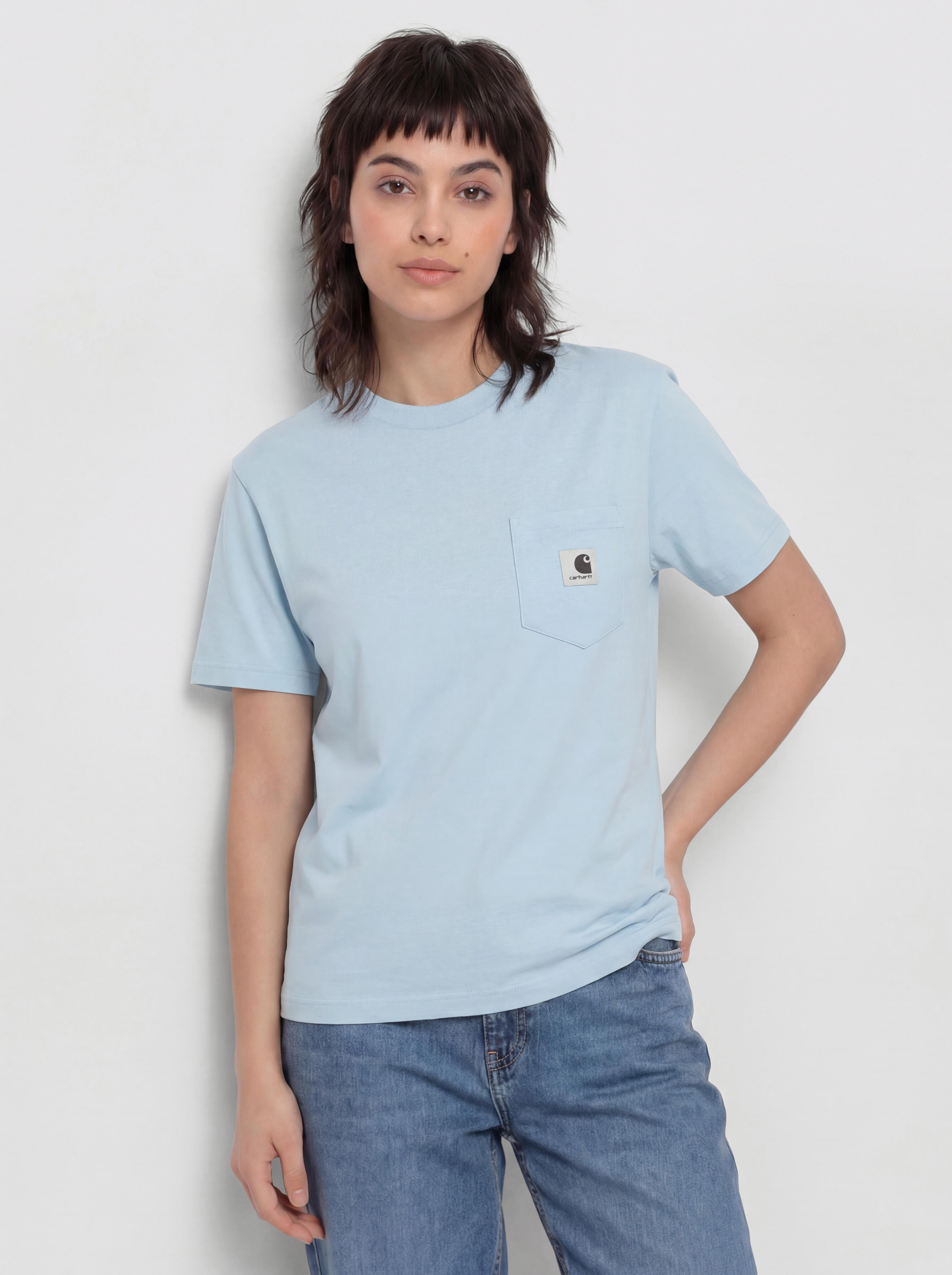 Тениска Carhartt WIP Pocket Wmn (icaria)