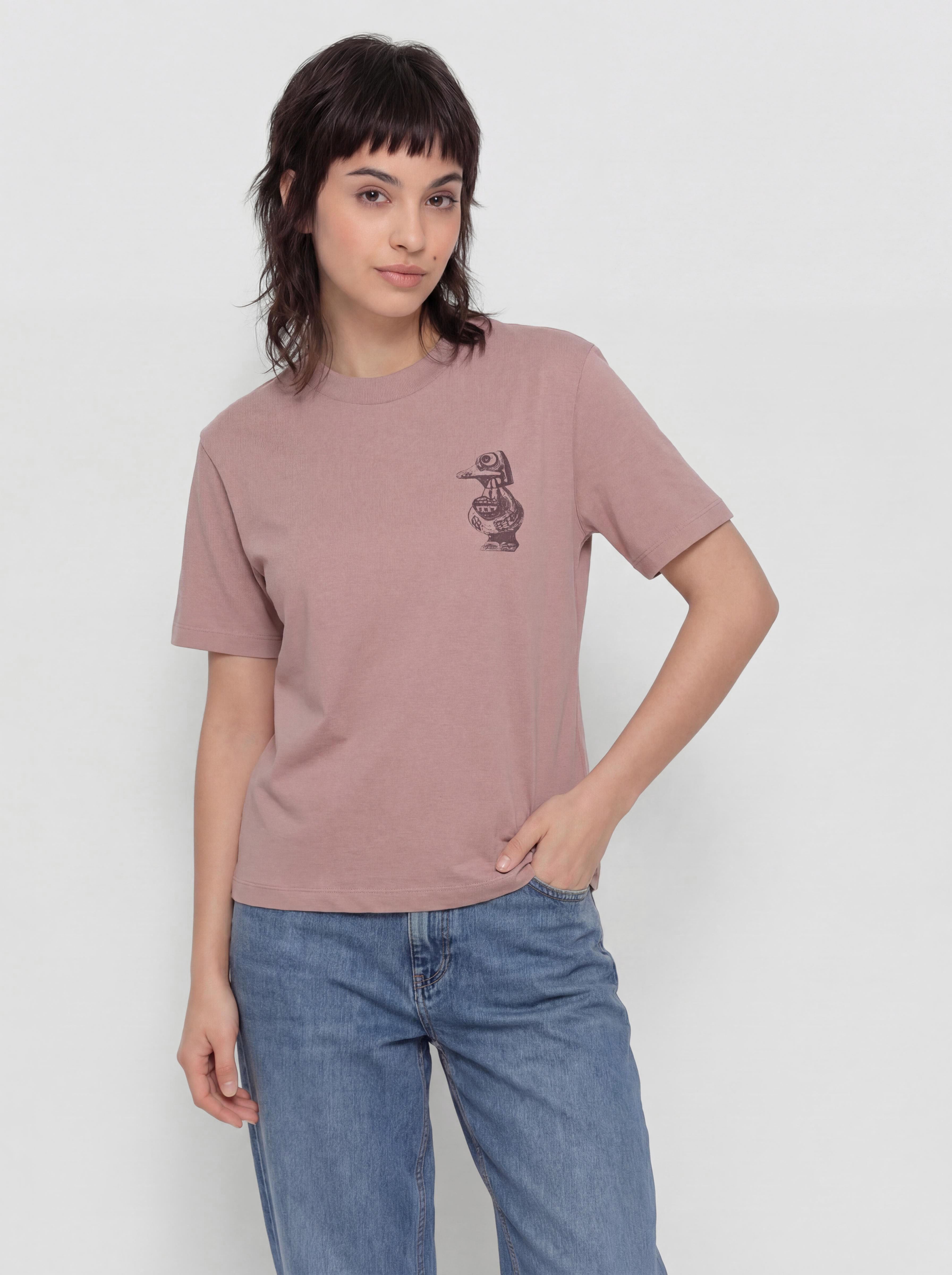 Тениска Carhartt WIP Forma Wmn (gentle pink)