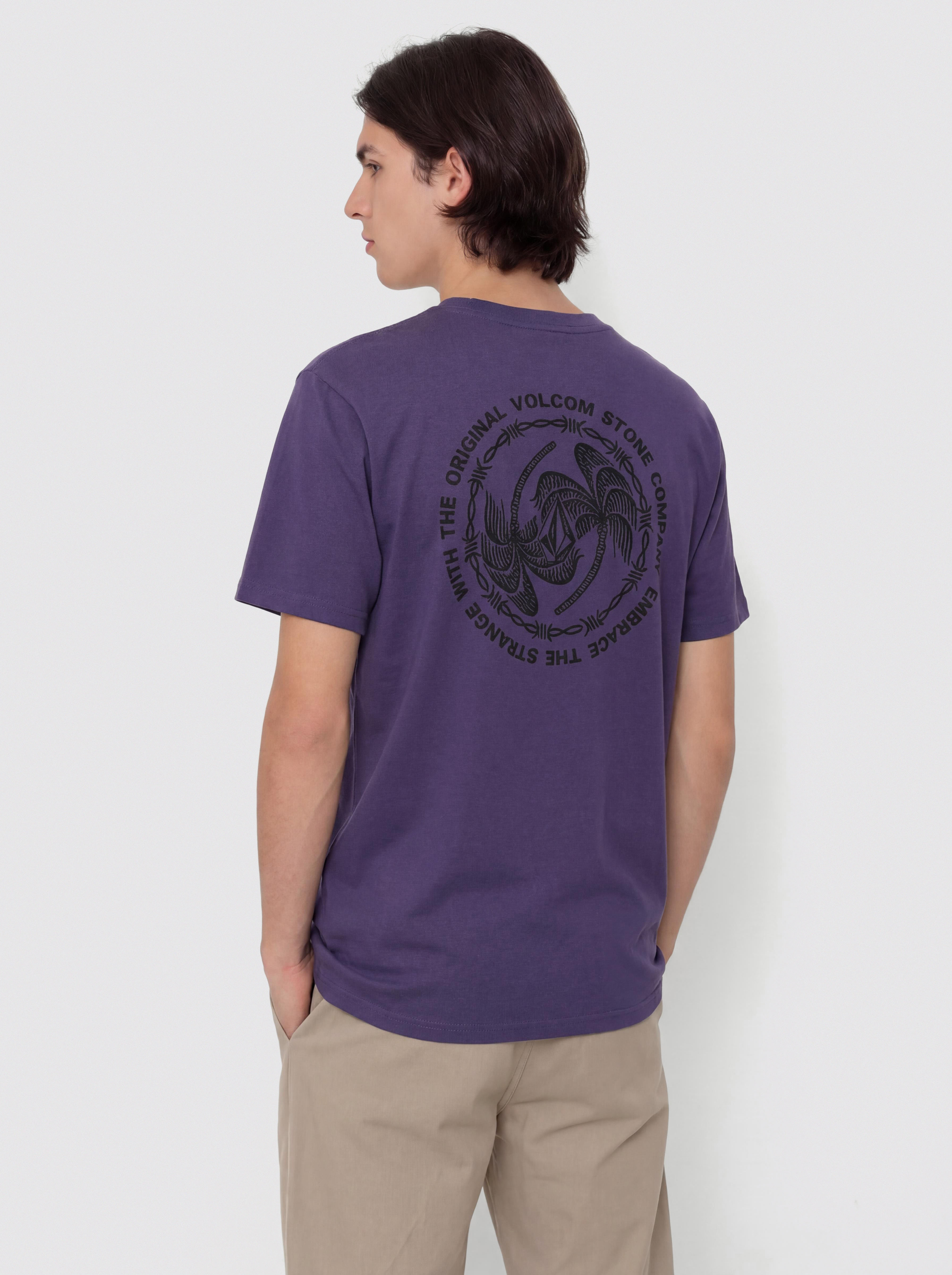Тениска Volcom Circlepalm Pw (dark purple)