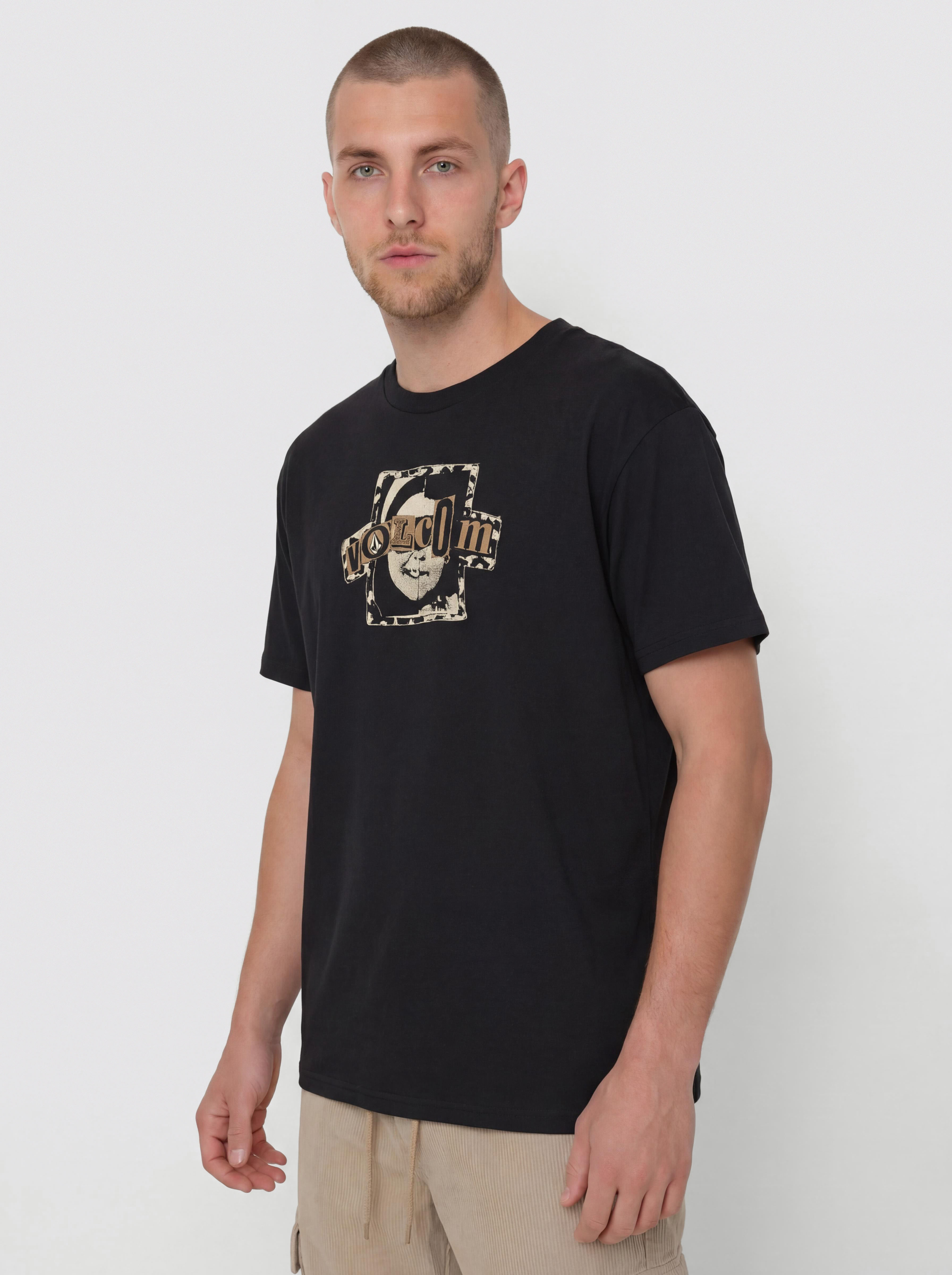 Тениска Volcom Sneer (antique black)