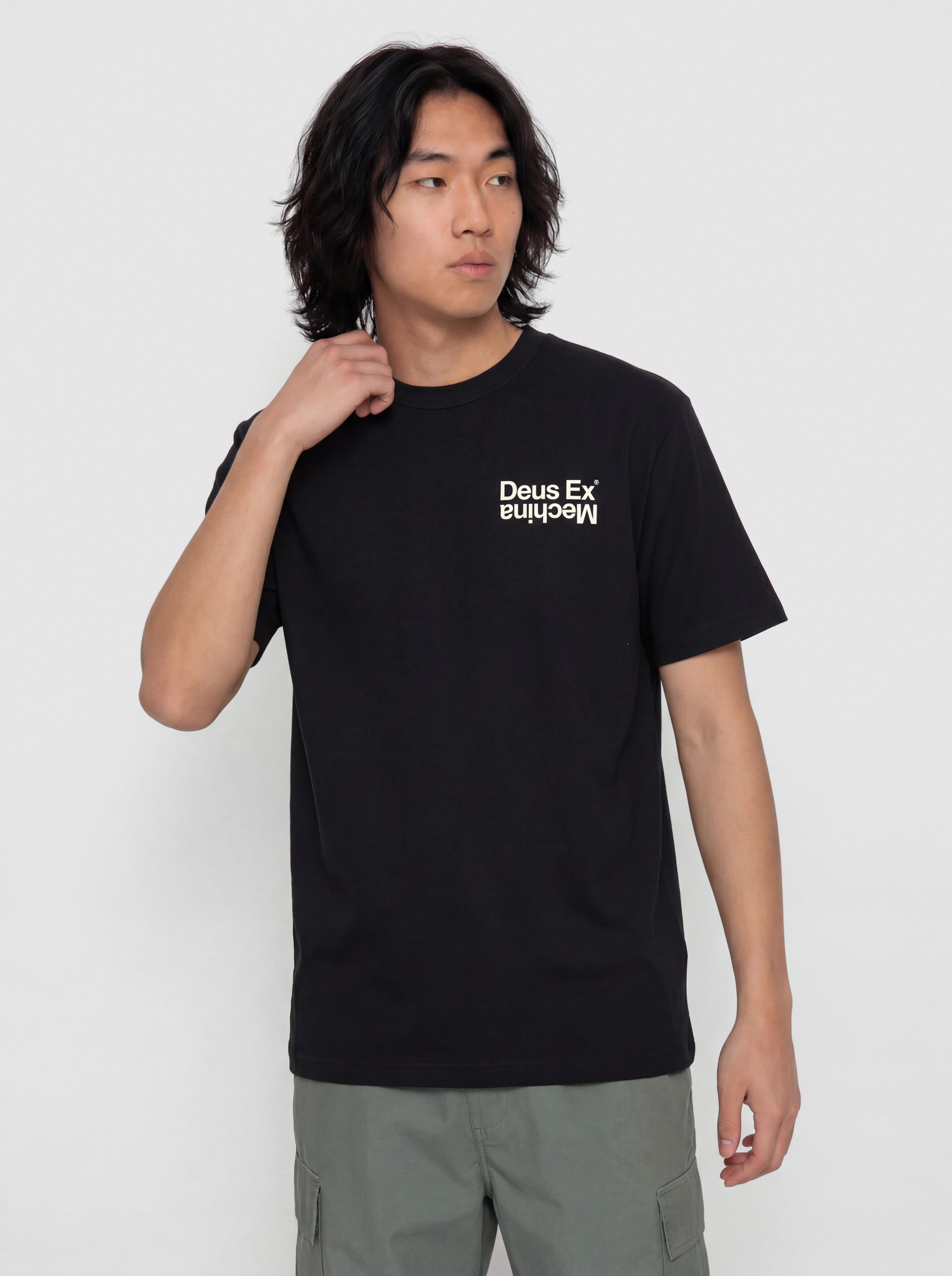Тениска Deus Ex Machina Axis (black)