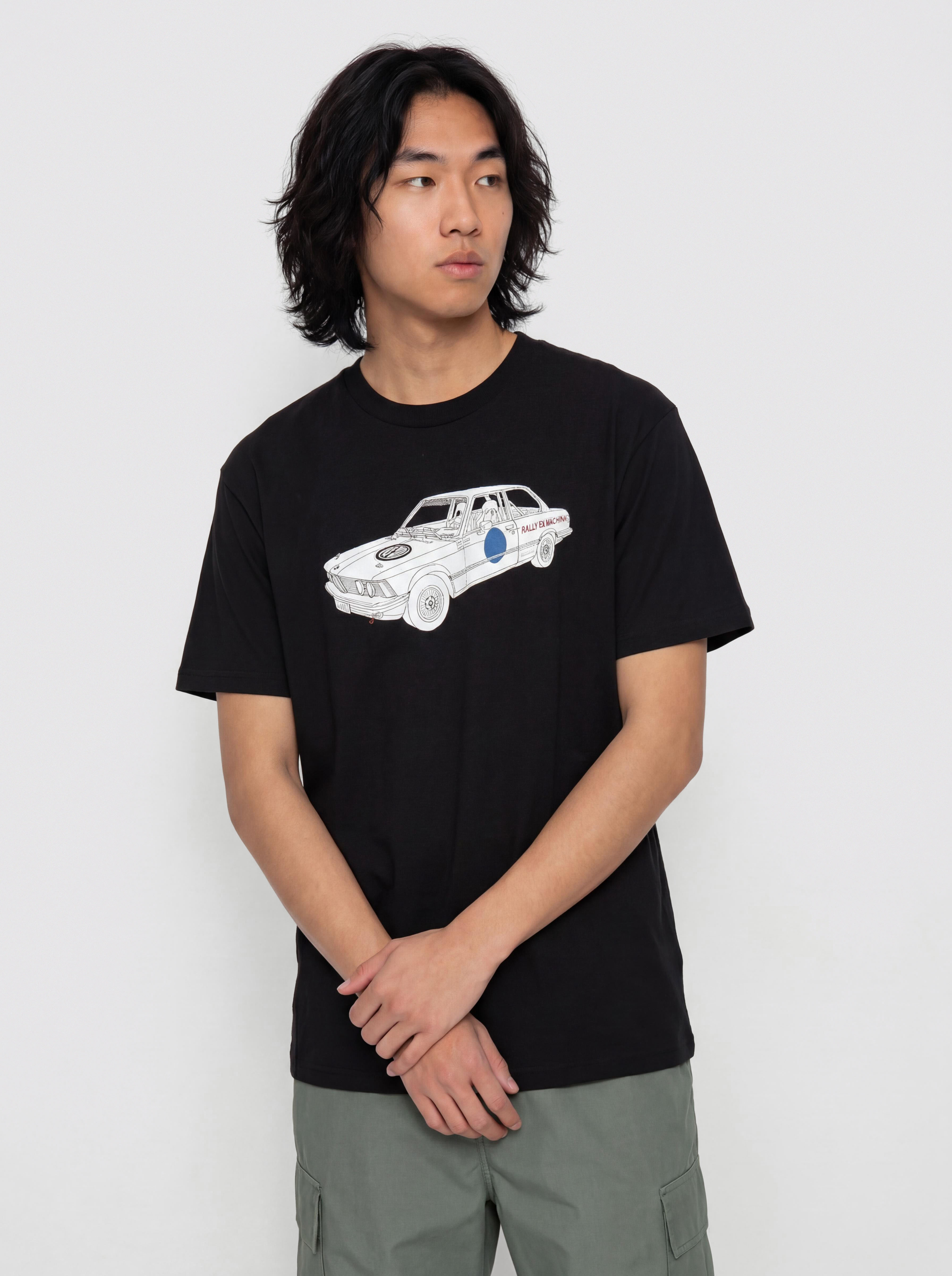 Тениска Deus Ex Machina 323 Rallyeye (black)