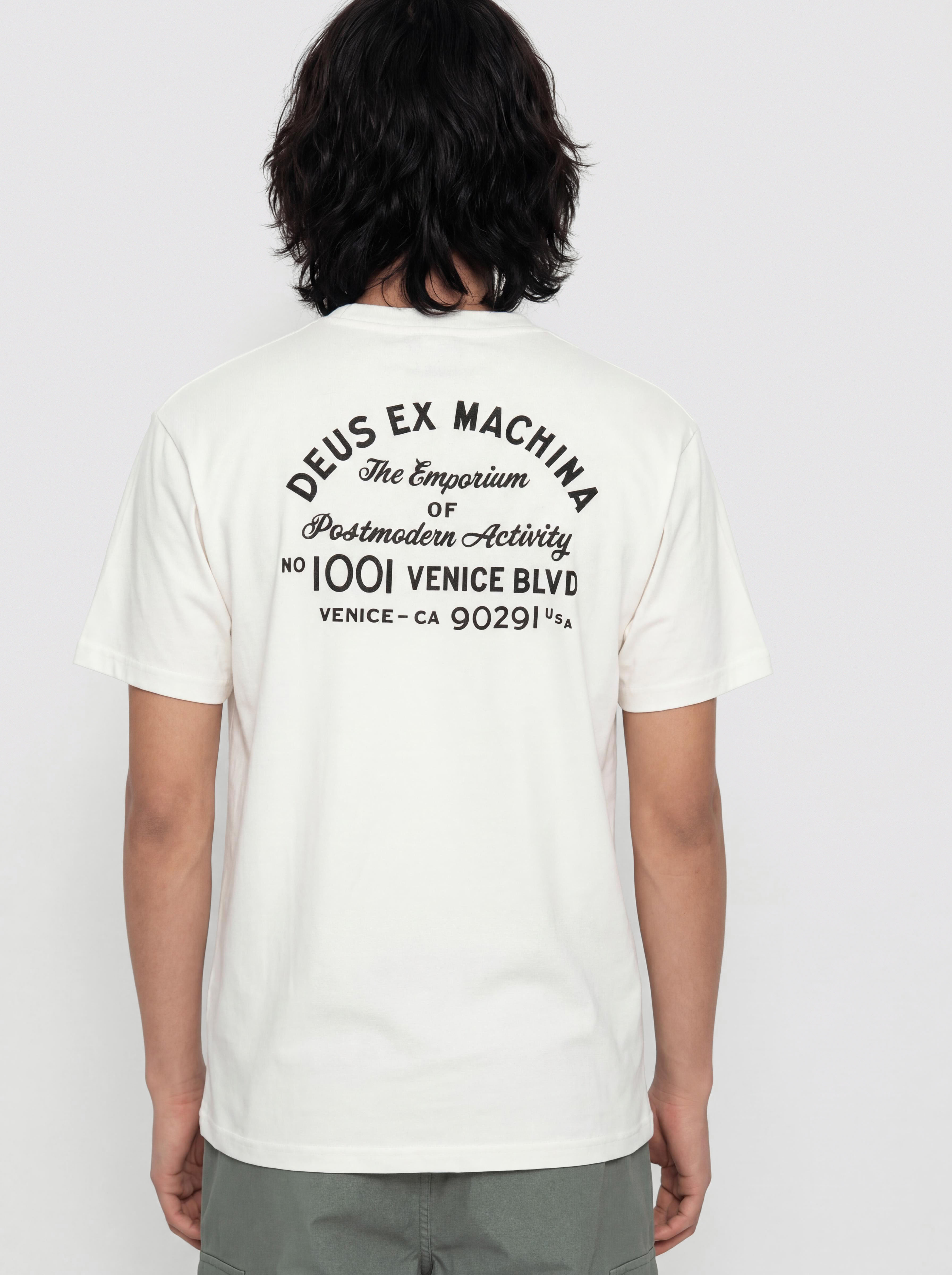 Тениска Deus Ex Machina Venice Sign (white)