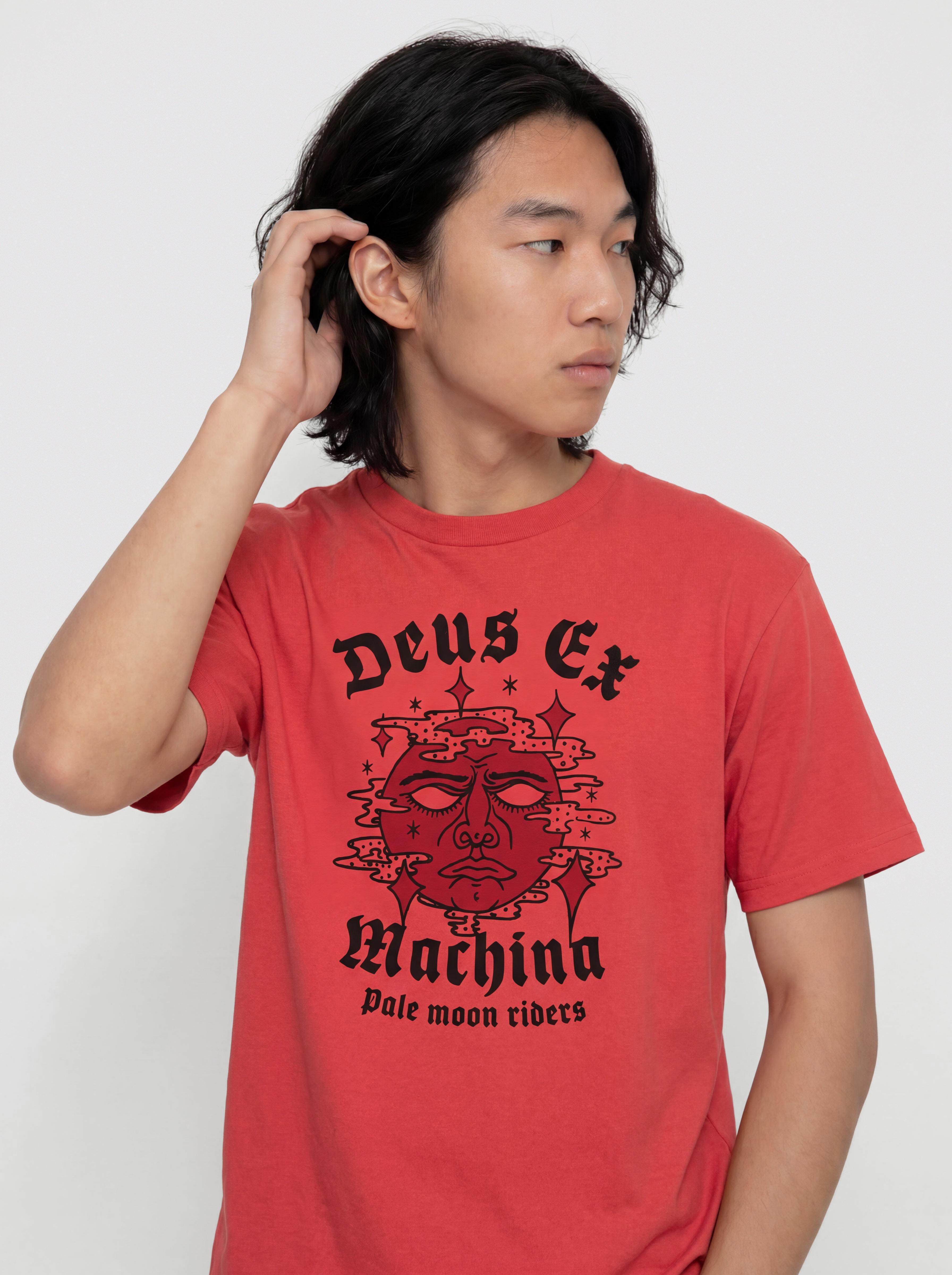 Тениска Deus Ex Machina Solaris (melon red)