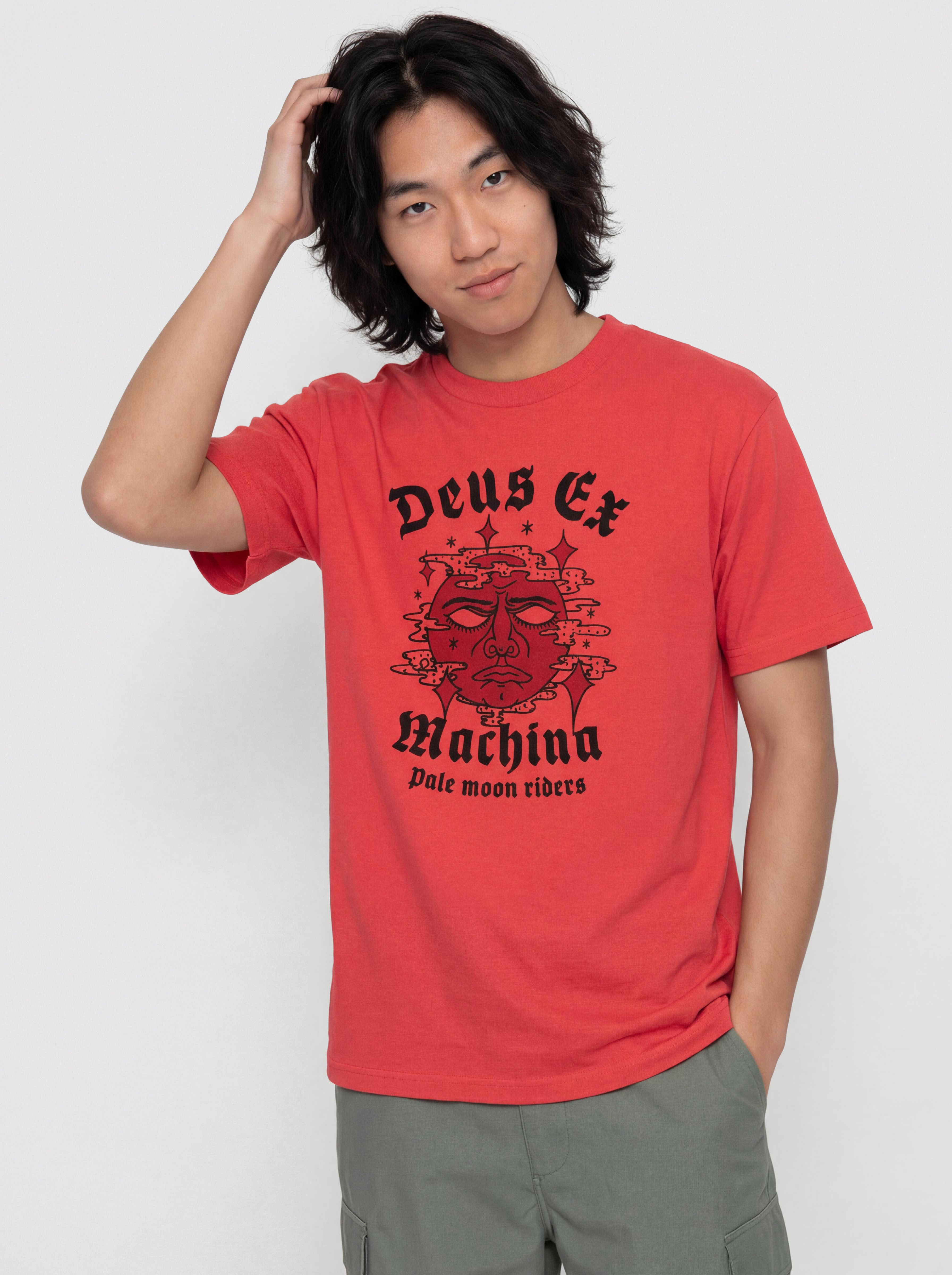 Тениска Deus Ex Machina Solaris (melon red)