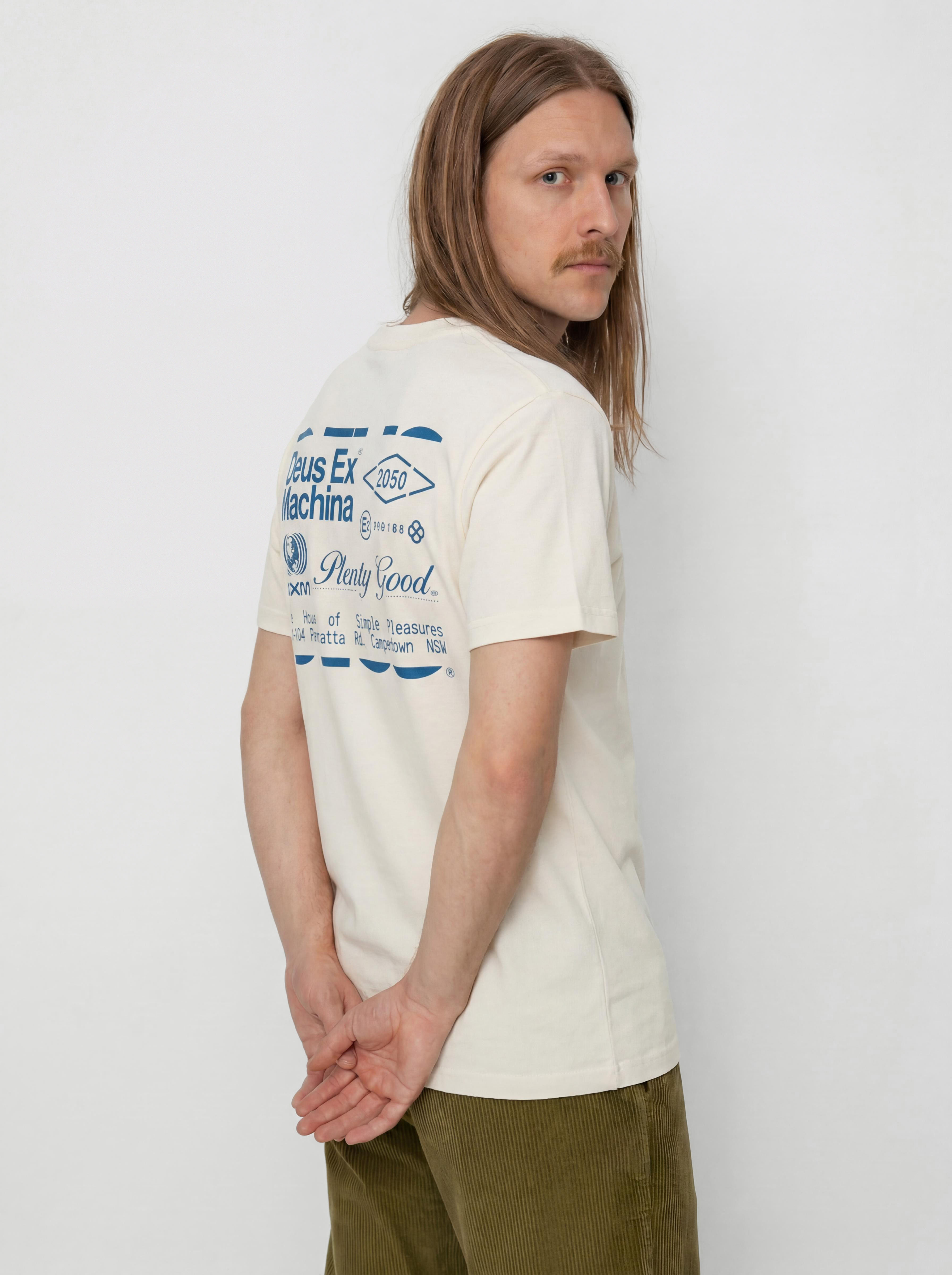 Тениска Deus Ex Machina Plenty Good (vintage white)