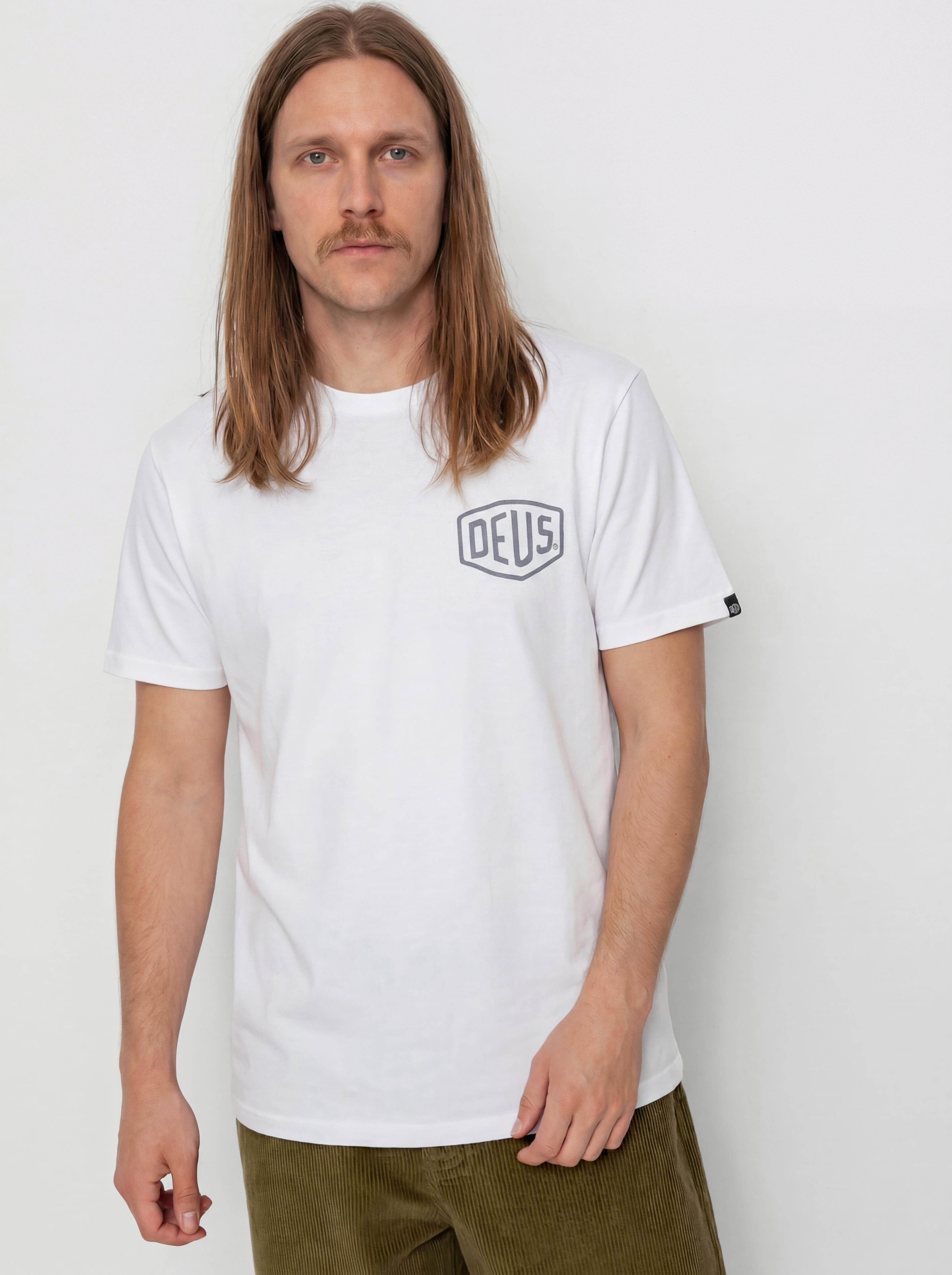 Тениска Deus Ex Machina Camperdown Address (white)