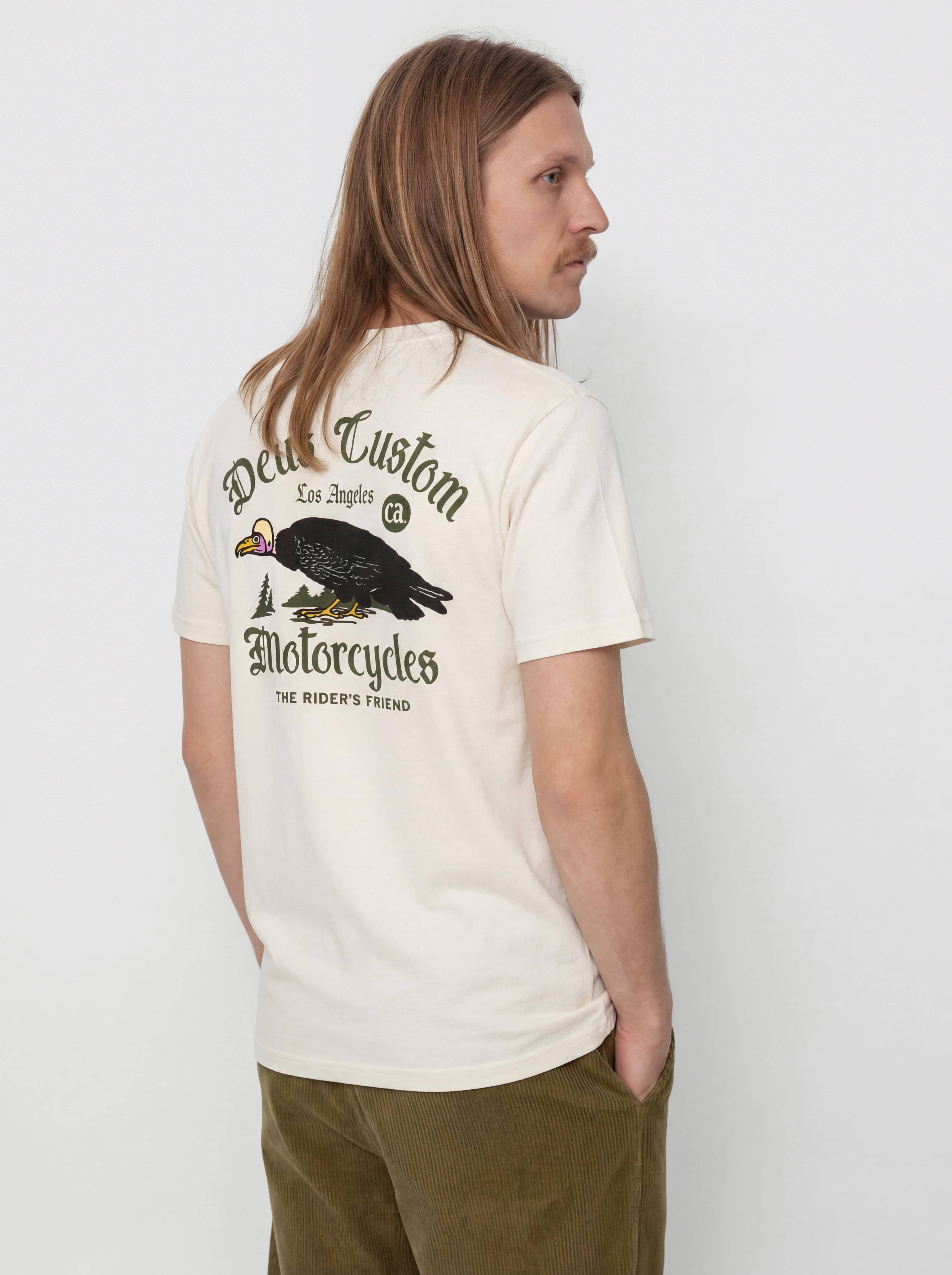 Тениска Deus Ex Machina Beep Beep (dirty white)