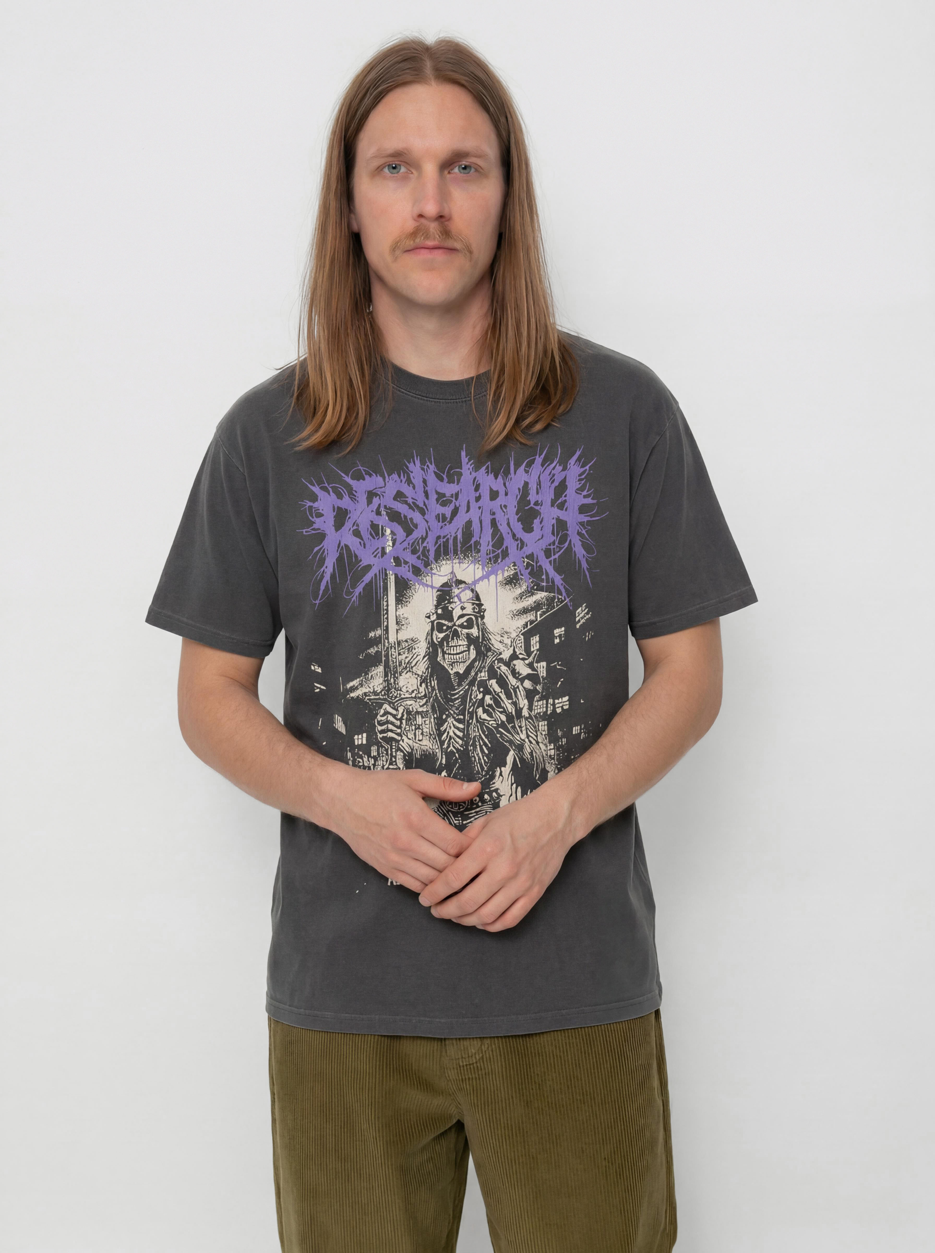 Тениска Deus Ex Machina Metal Fabricator (anthracite)