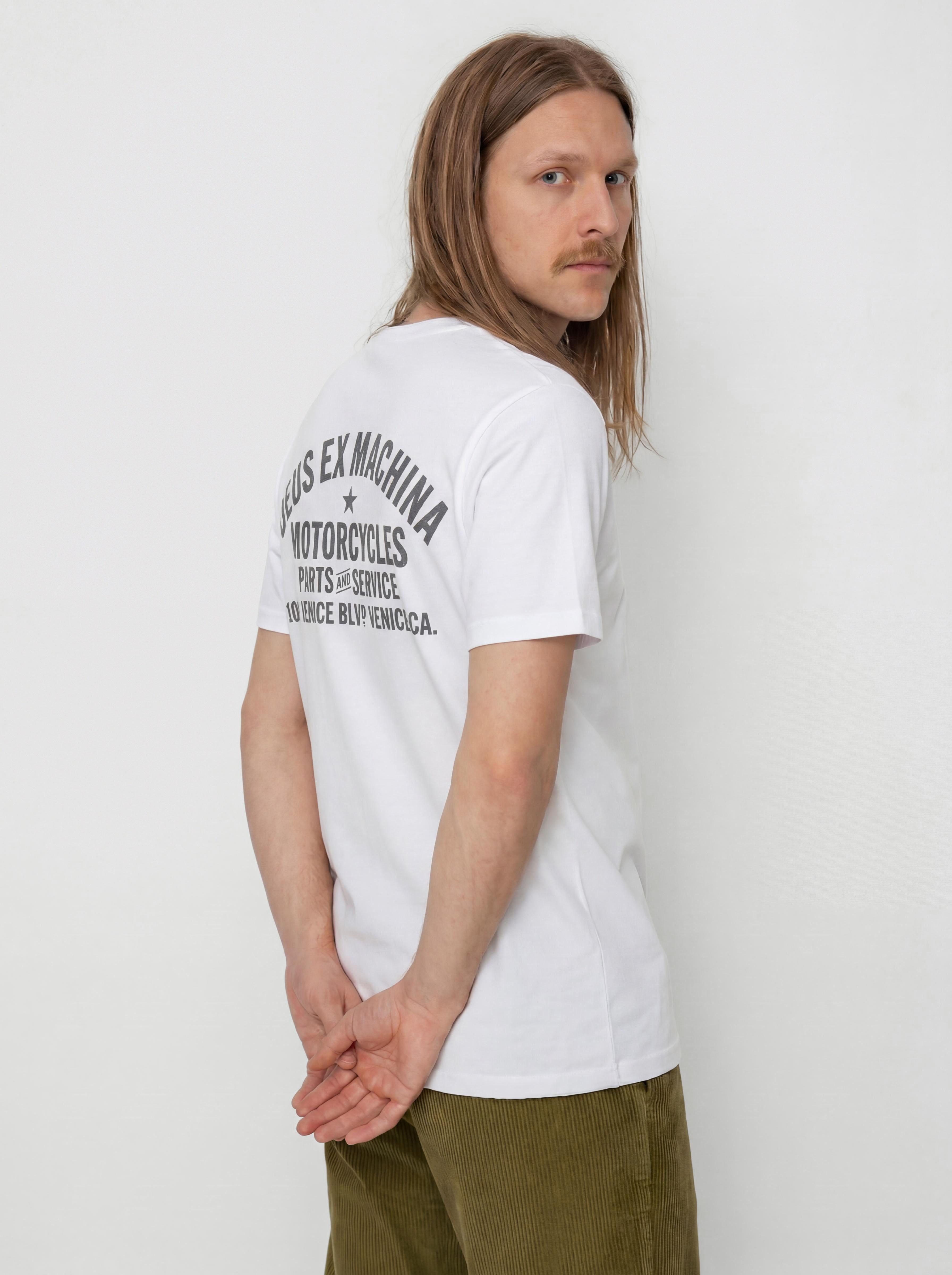 Тениска Deus Ex Machina Venice Address (white)