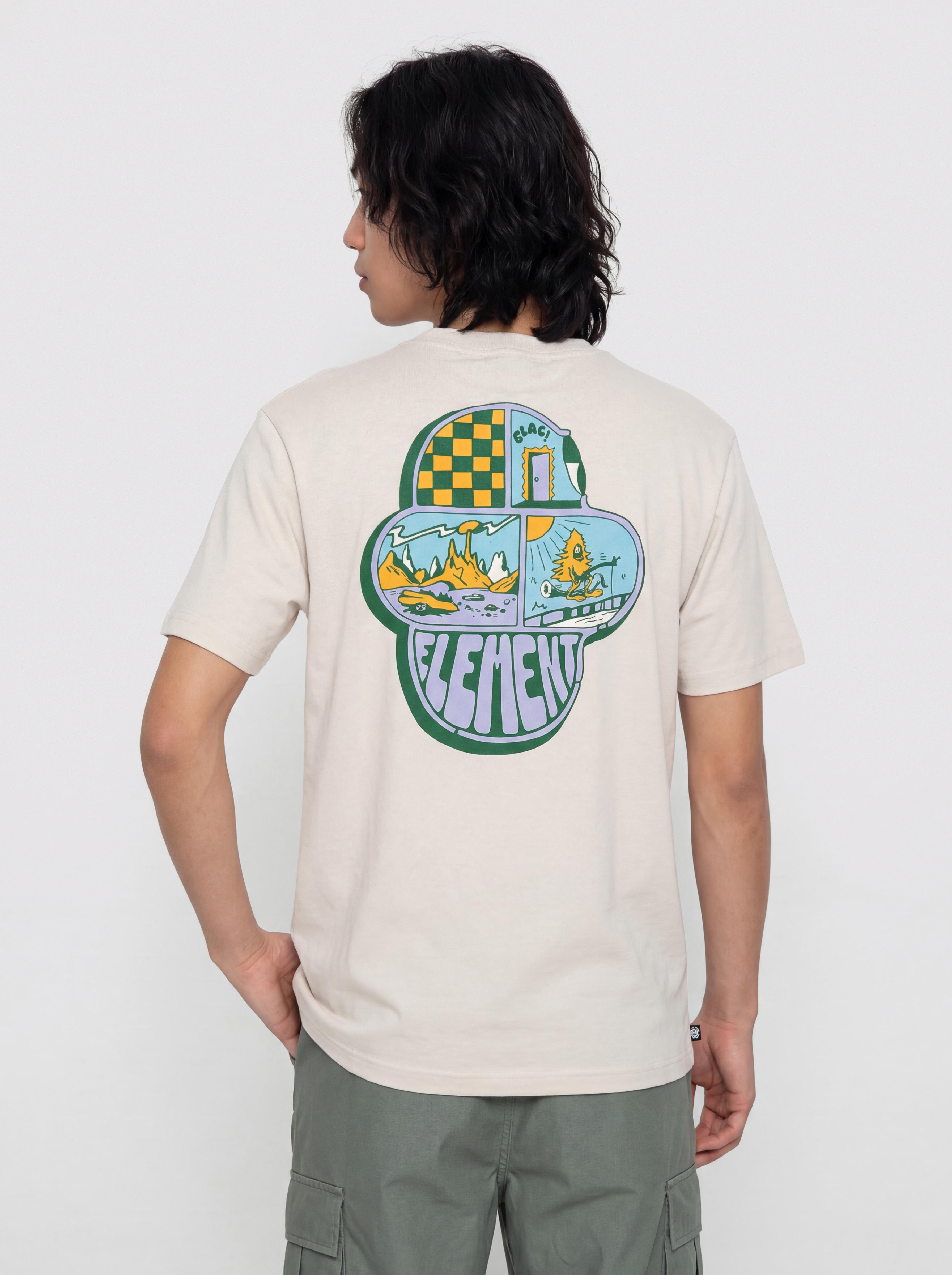 Тениска Element Clac (oat milk)