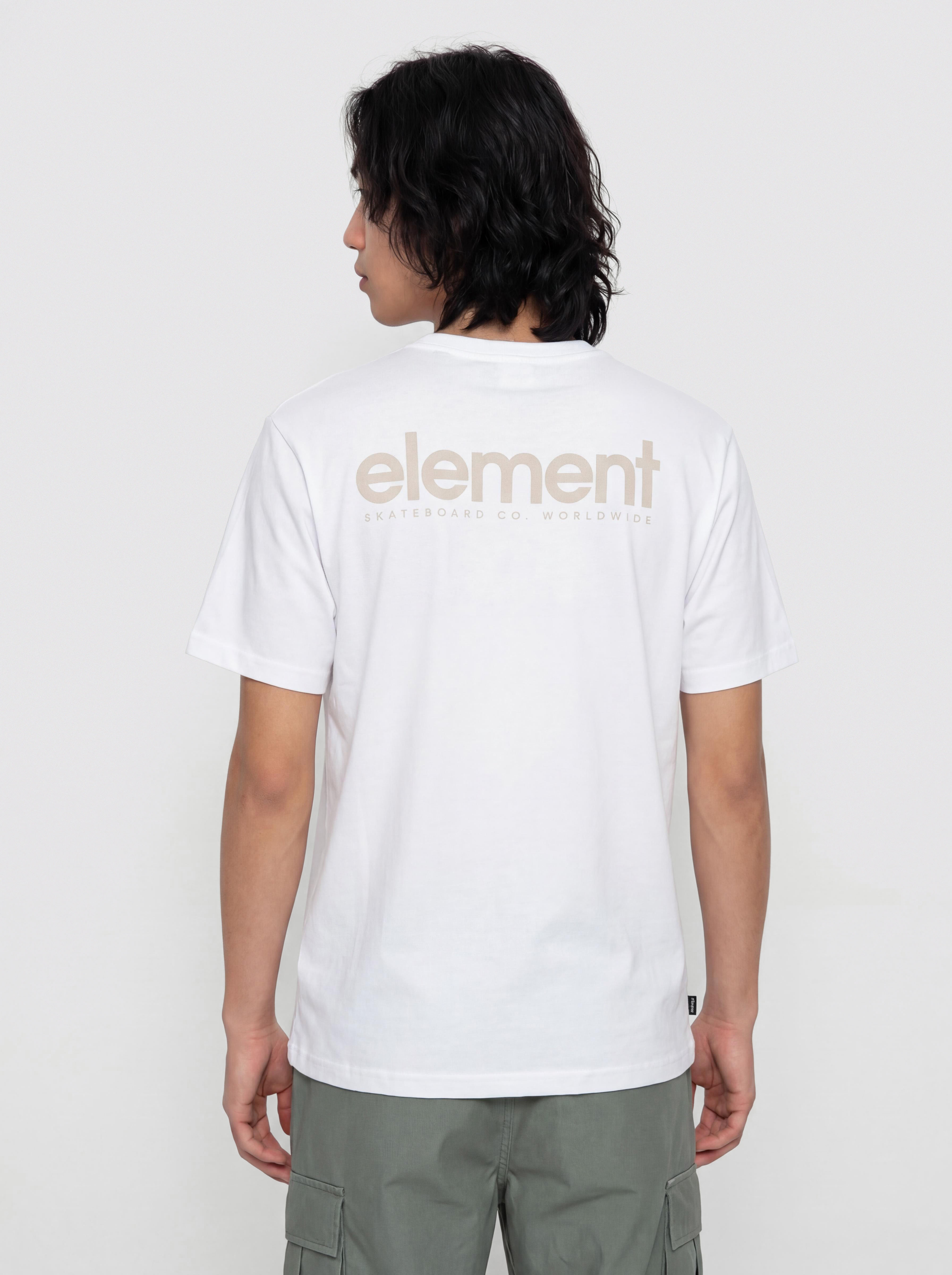 Тениска Element Simple Logo (optic white)