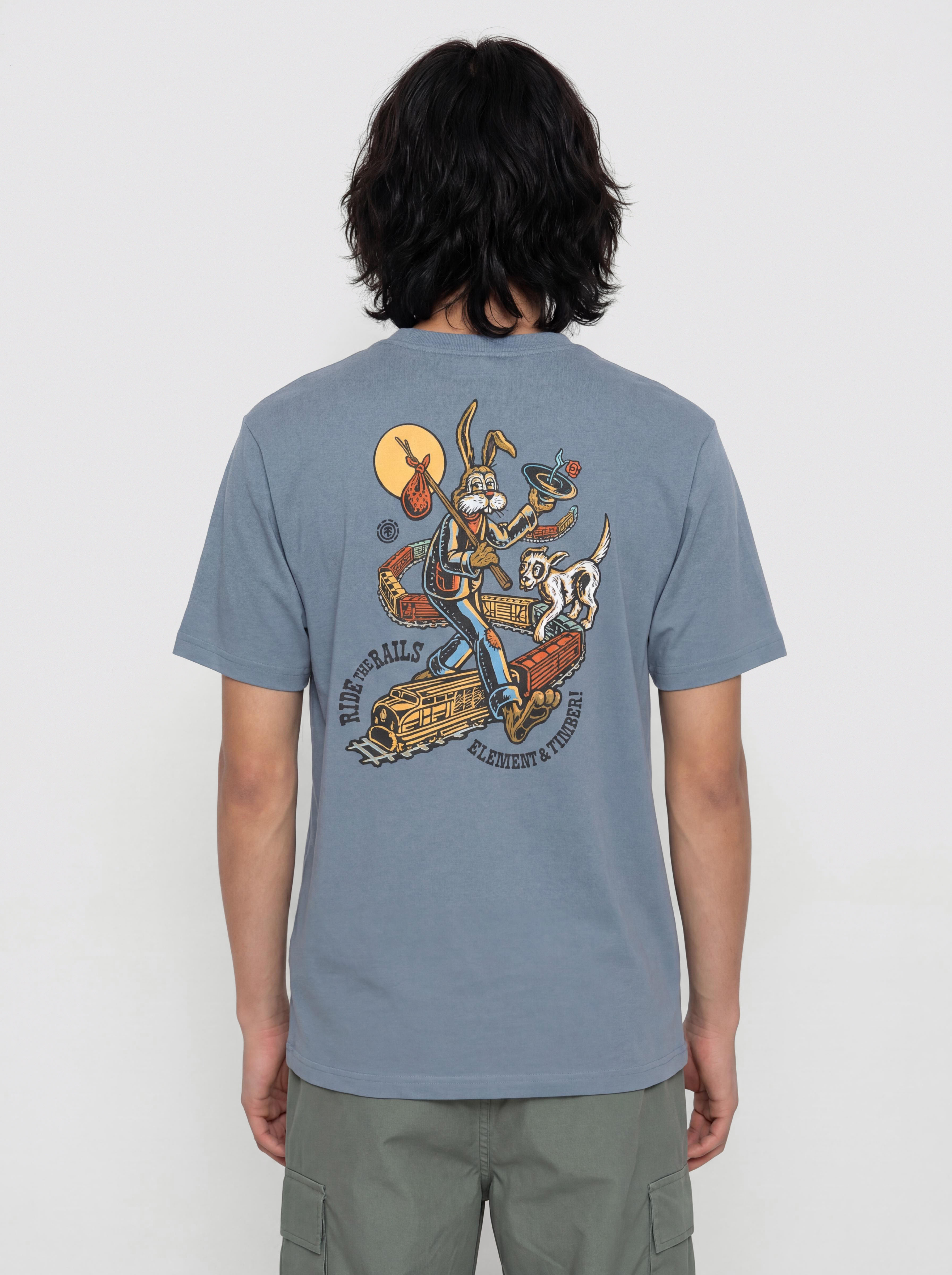 Тениска Element Timber On Track (blue mirage)