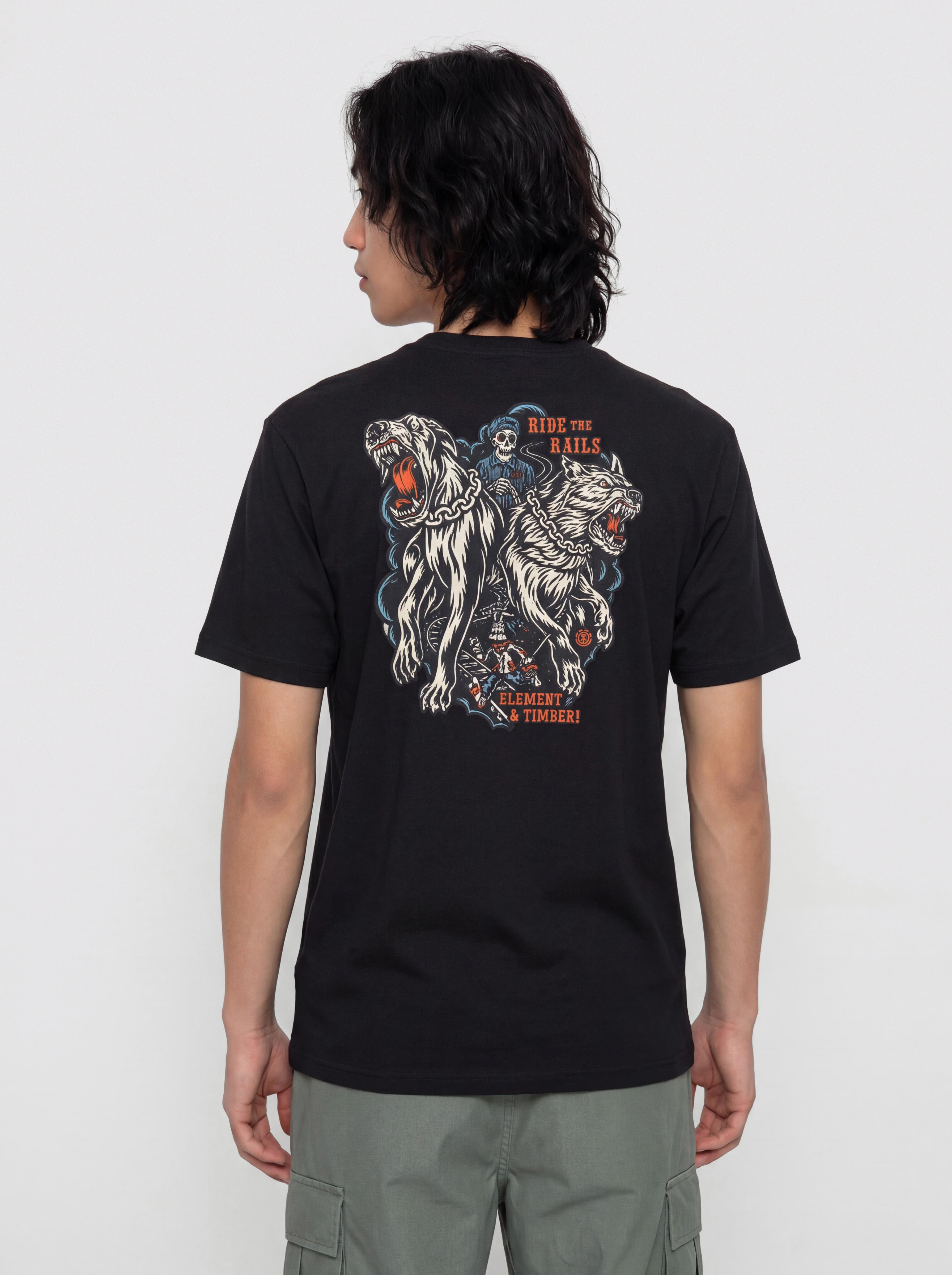 Тениска Element Timber Guard Dogs (off black)