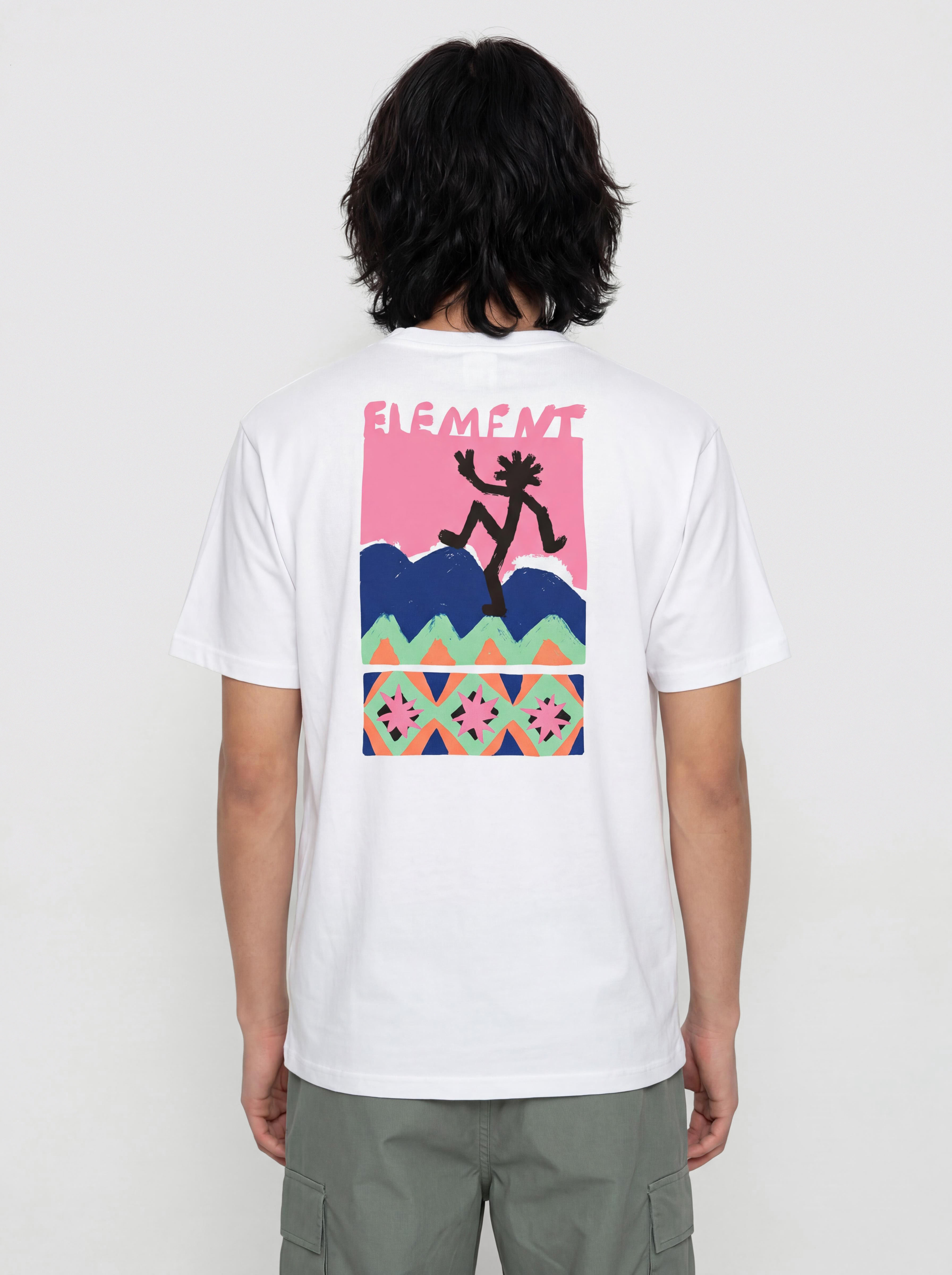 Тениска Element Conquer (optic white)