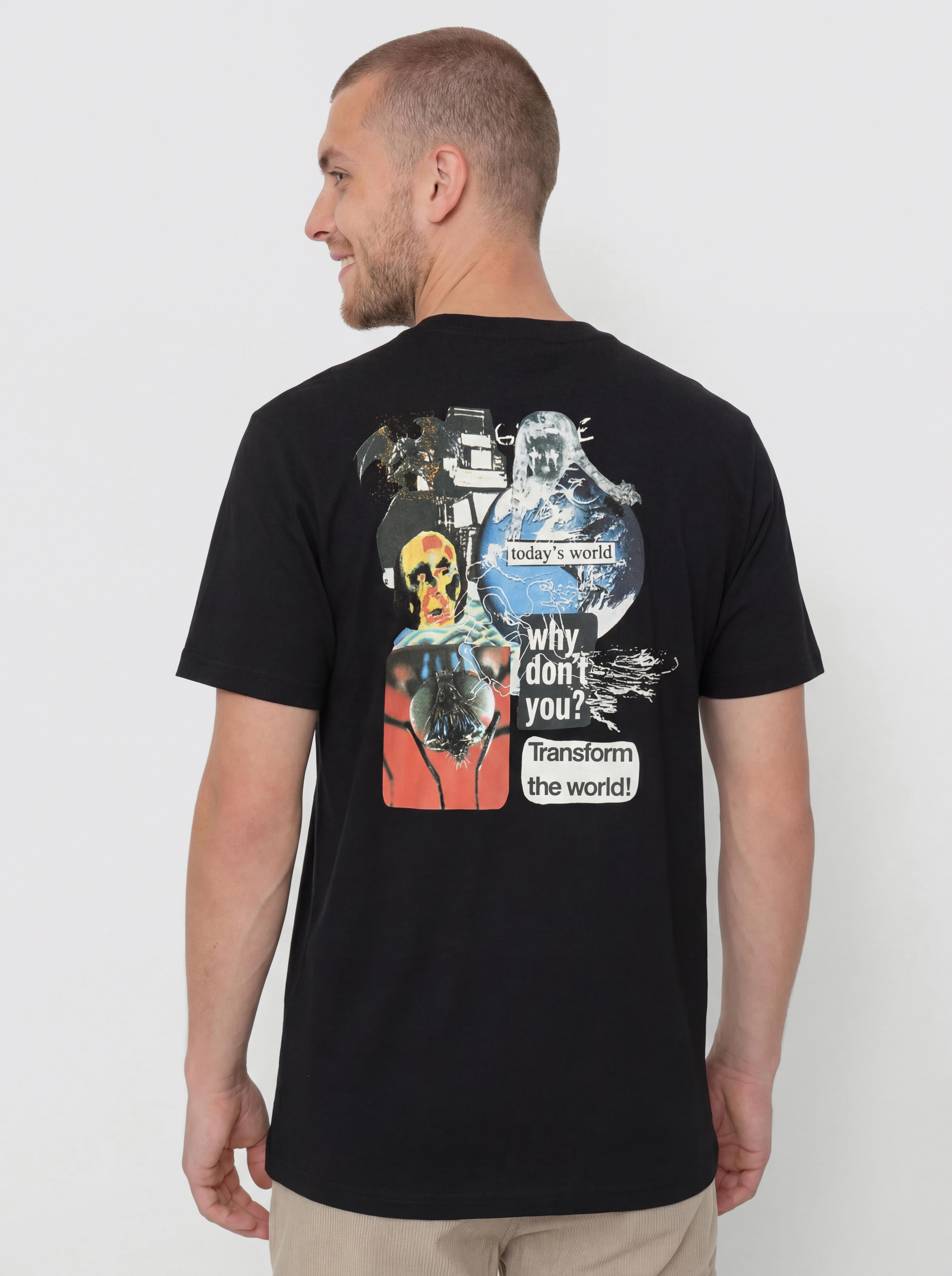 Тениска HUF Gimme The Loot (black)