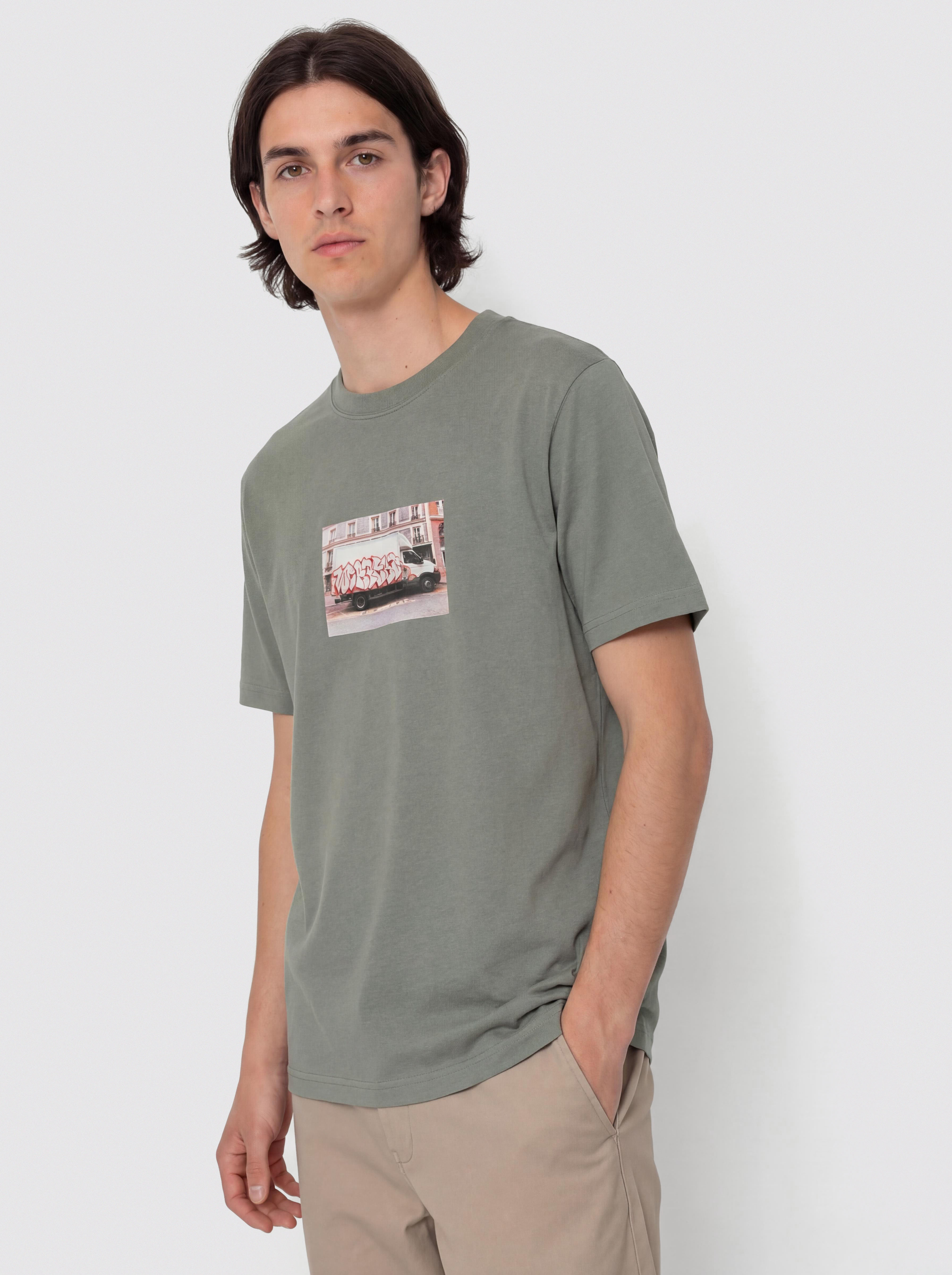 Тениска Wasted Paris Dumper (loden green)