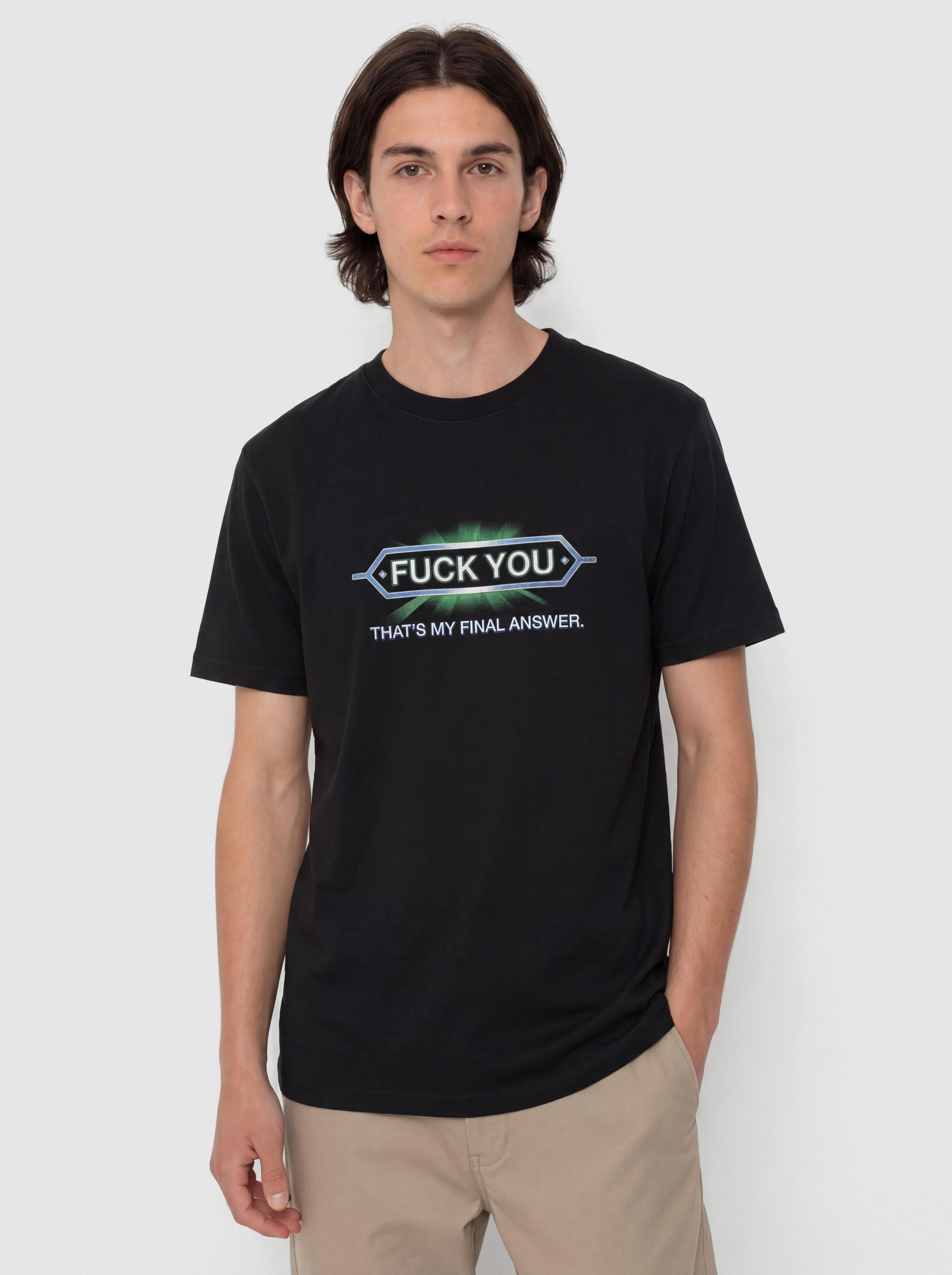Тениска Wasted Paris Answear (faded black)