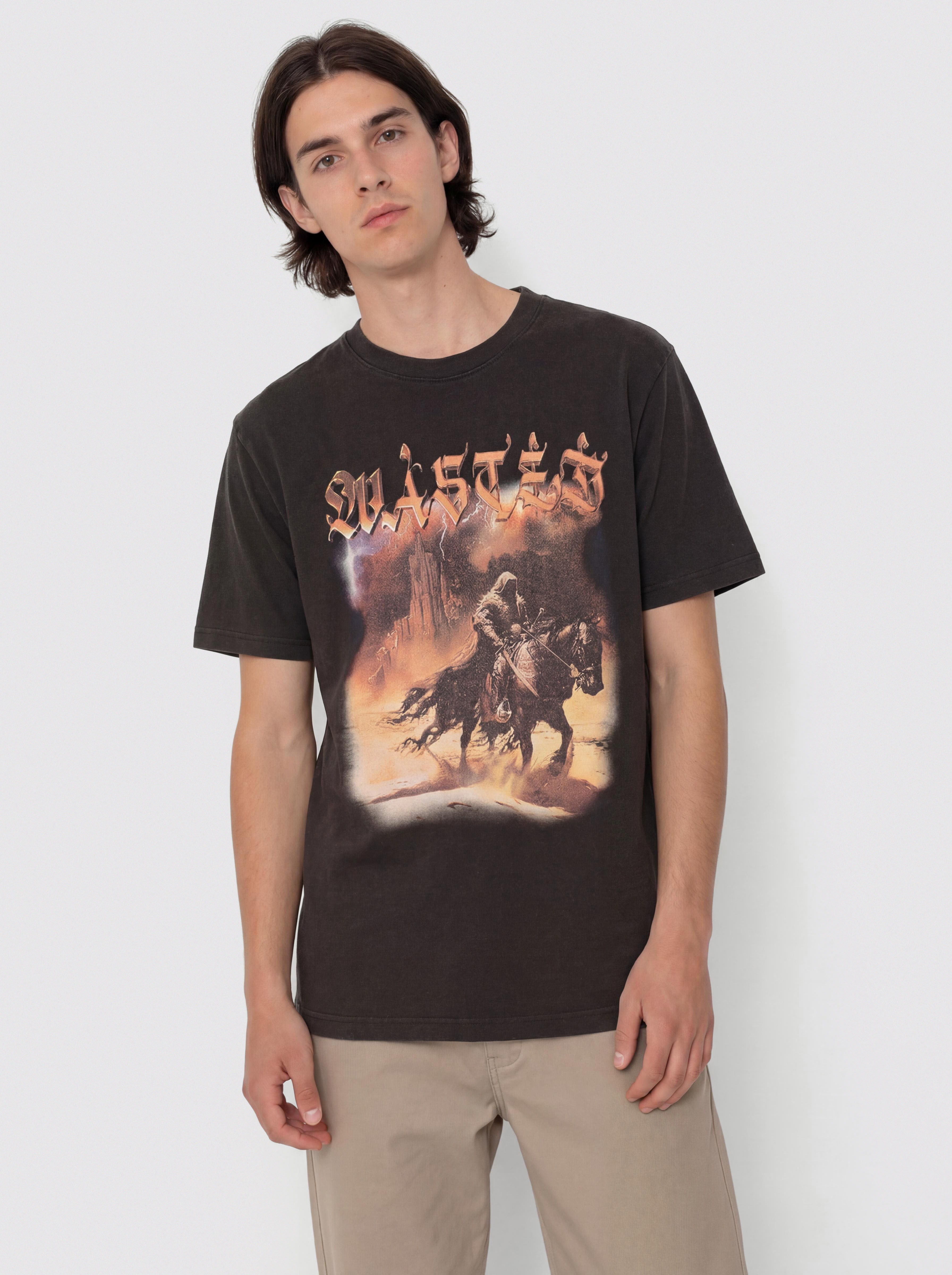 Тениска Wasted Paris Mirage (faded black)