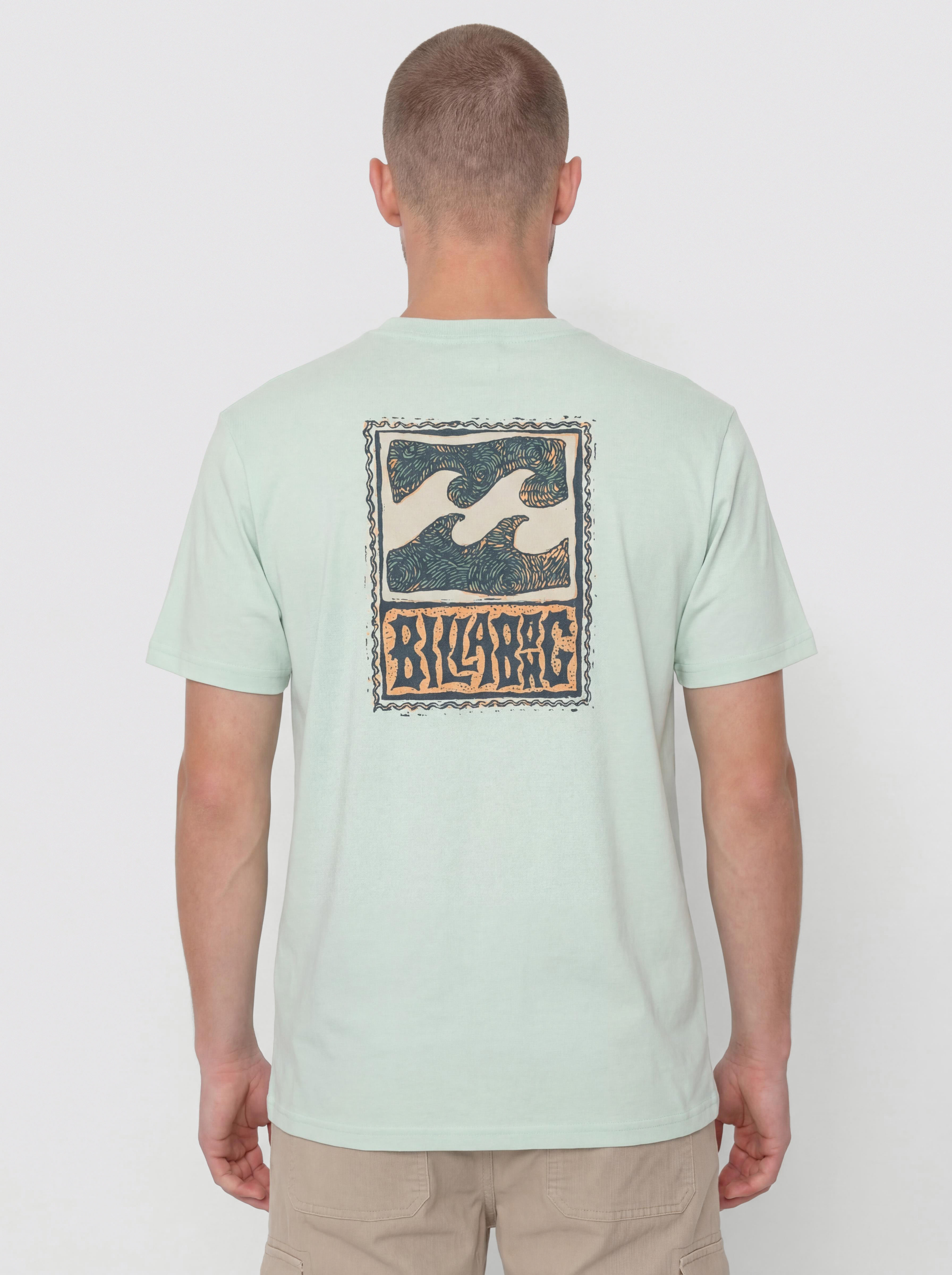 Тениска Billabong Stamp (vintage green)