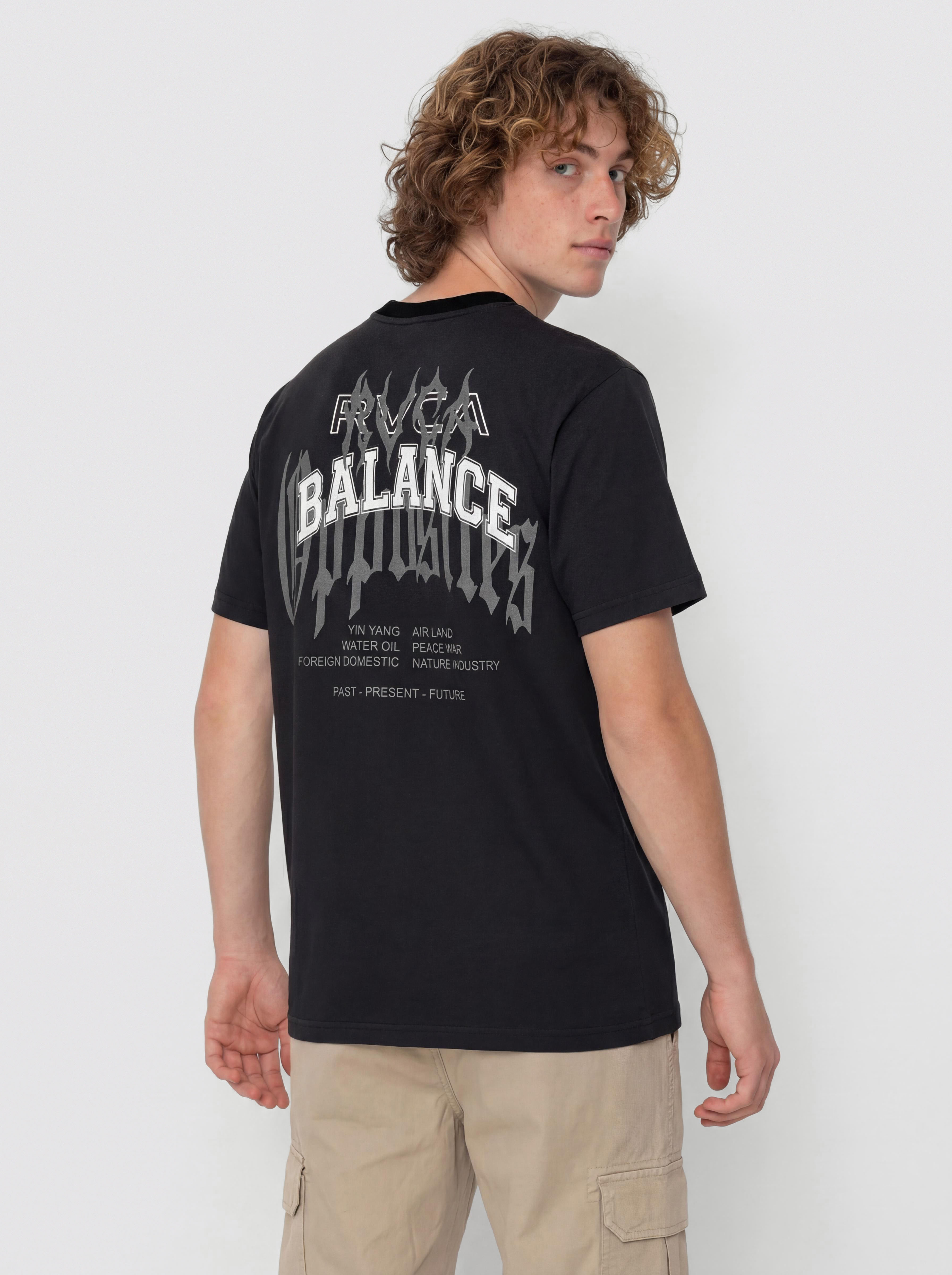 Тениска RVCA Metalurgy (black)