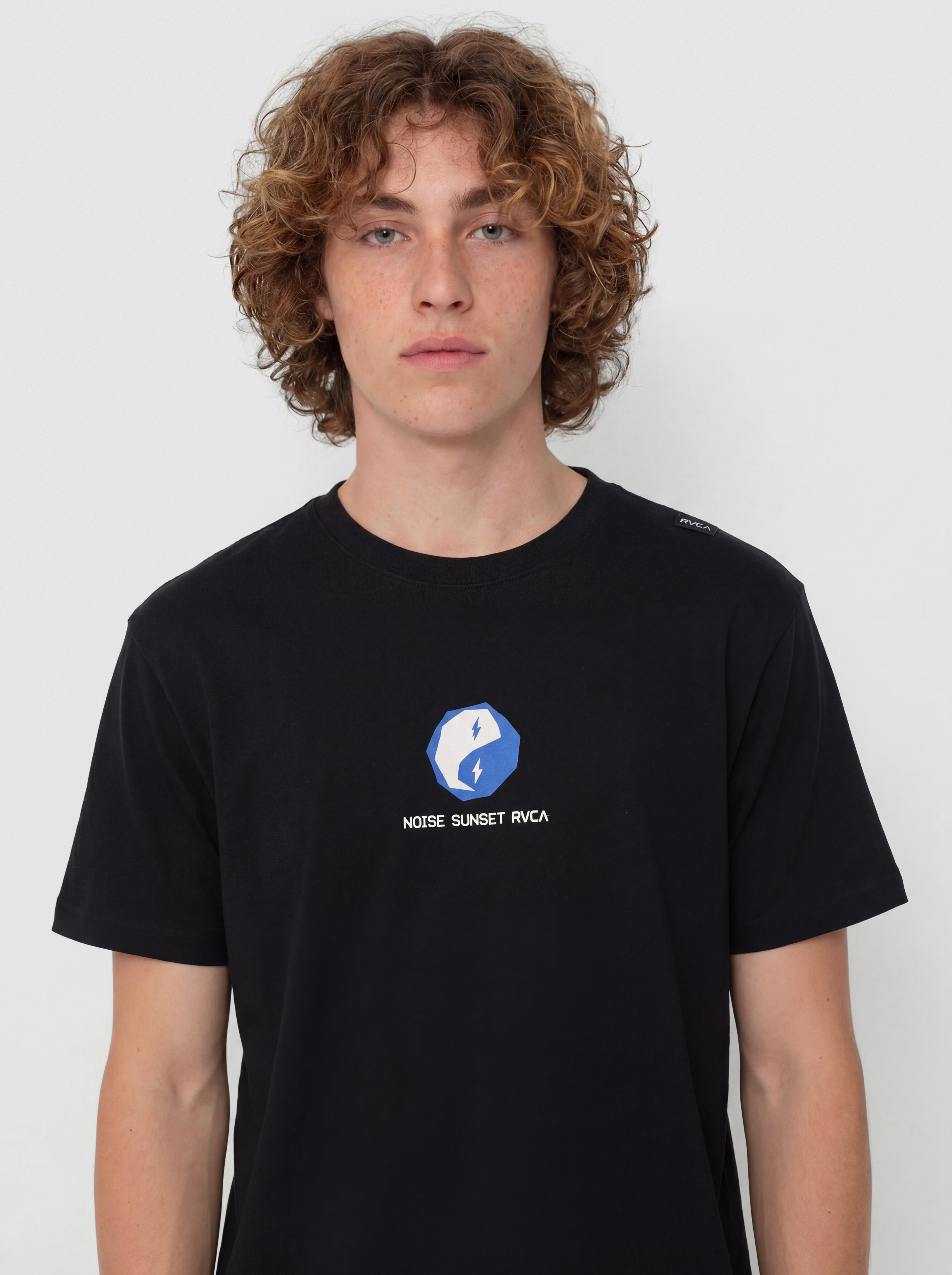 Тениска RVCA Noise Sunset (rvca black)