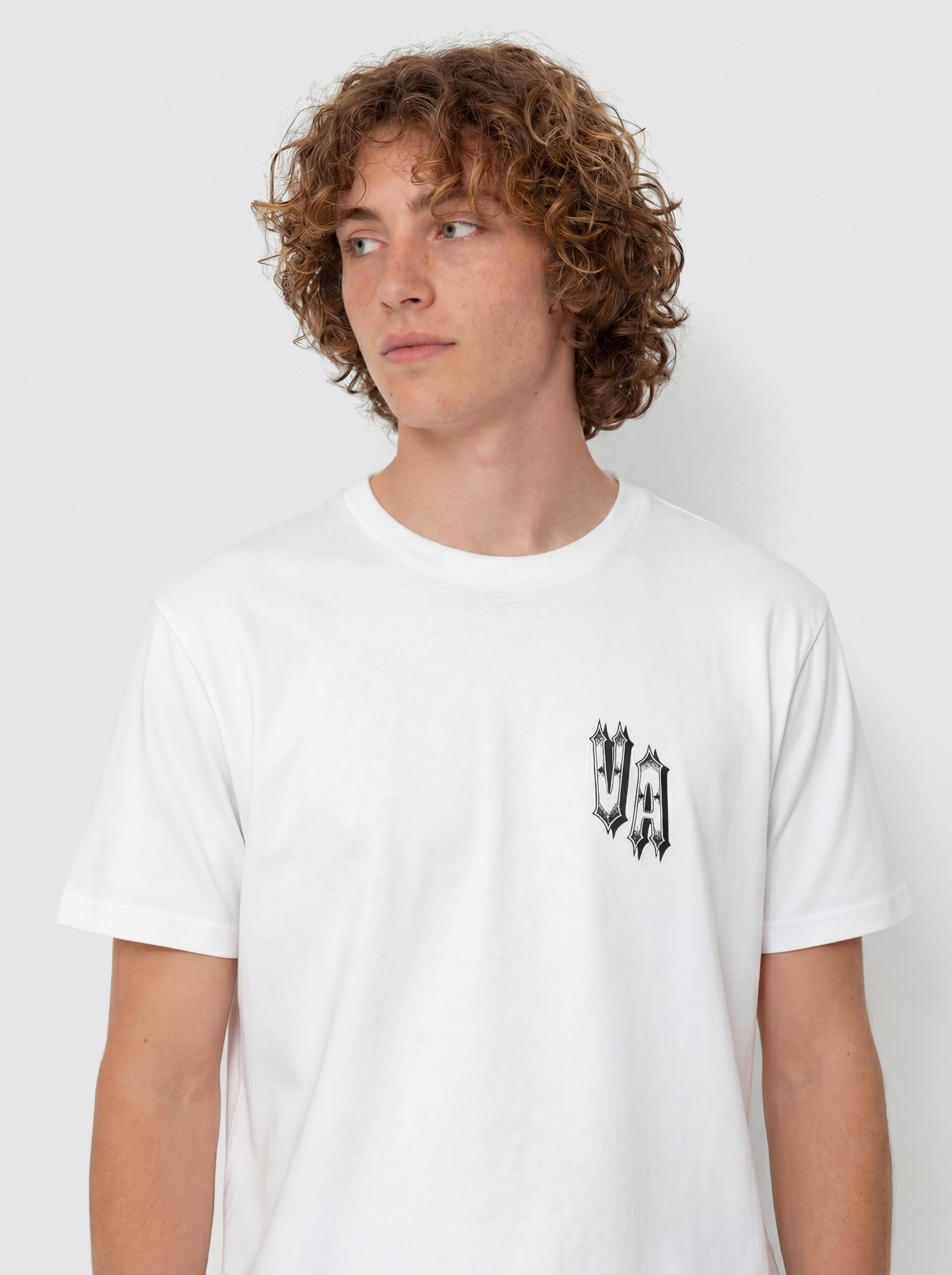 Тениска RVCA Double Trouble (white)