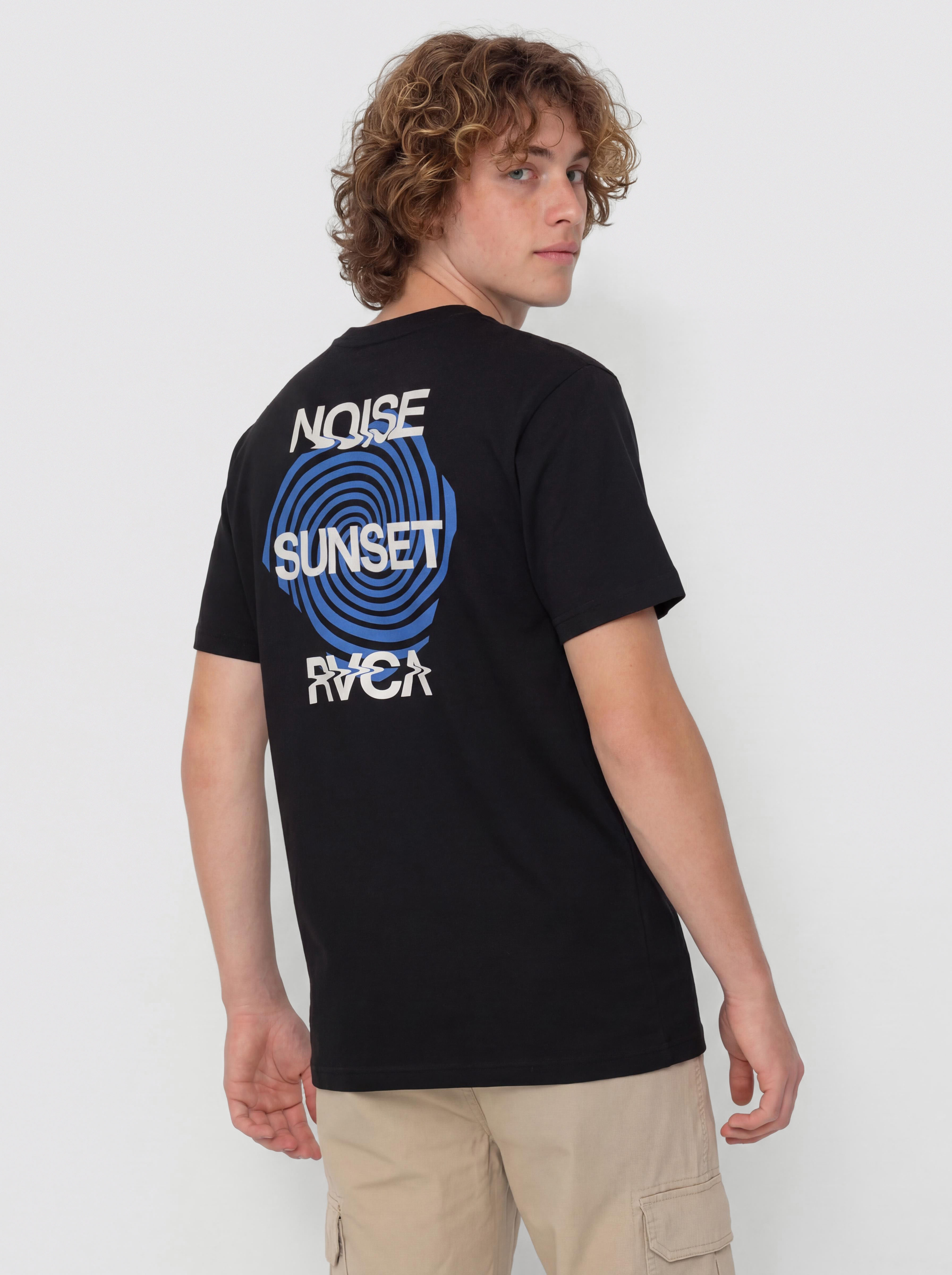 Тениска RVCA Noise Sunset (rvca black)
