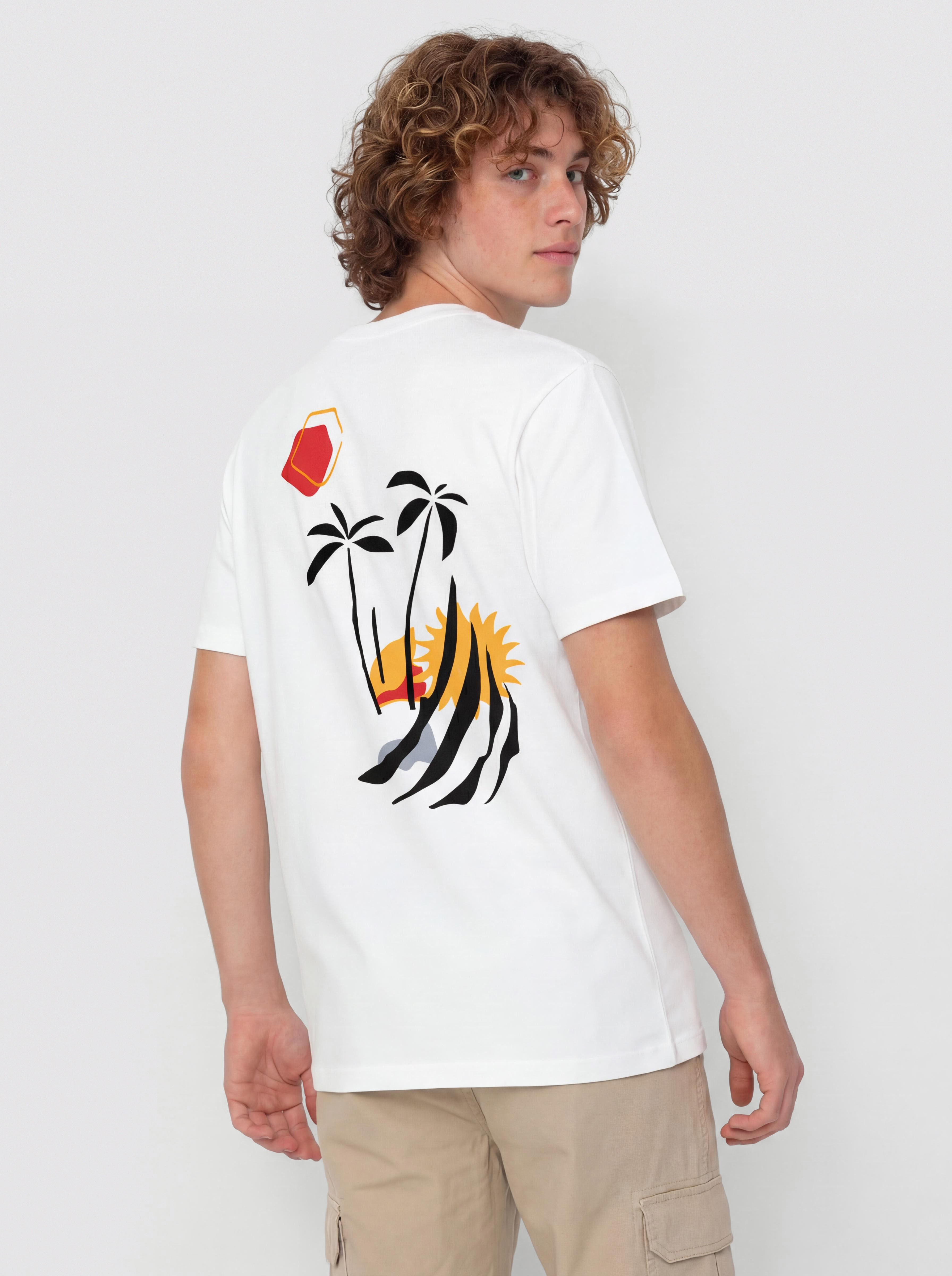 Тениска RVCA Cutship (white)