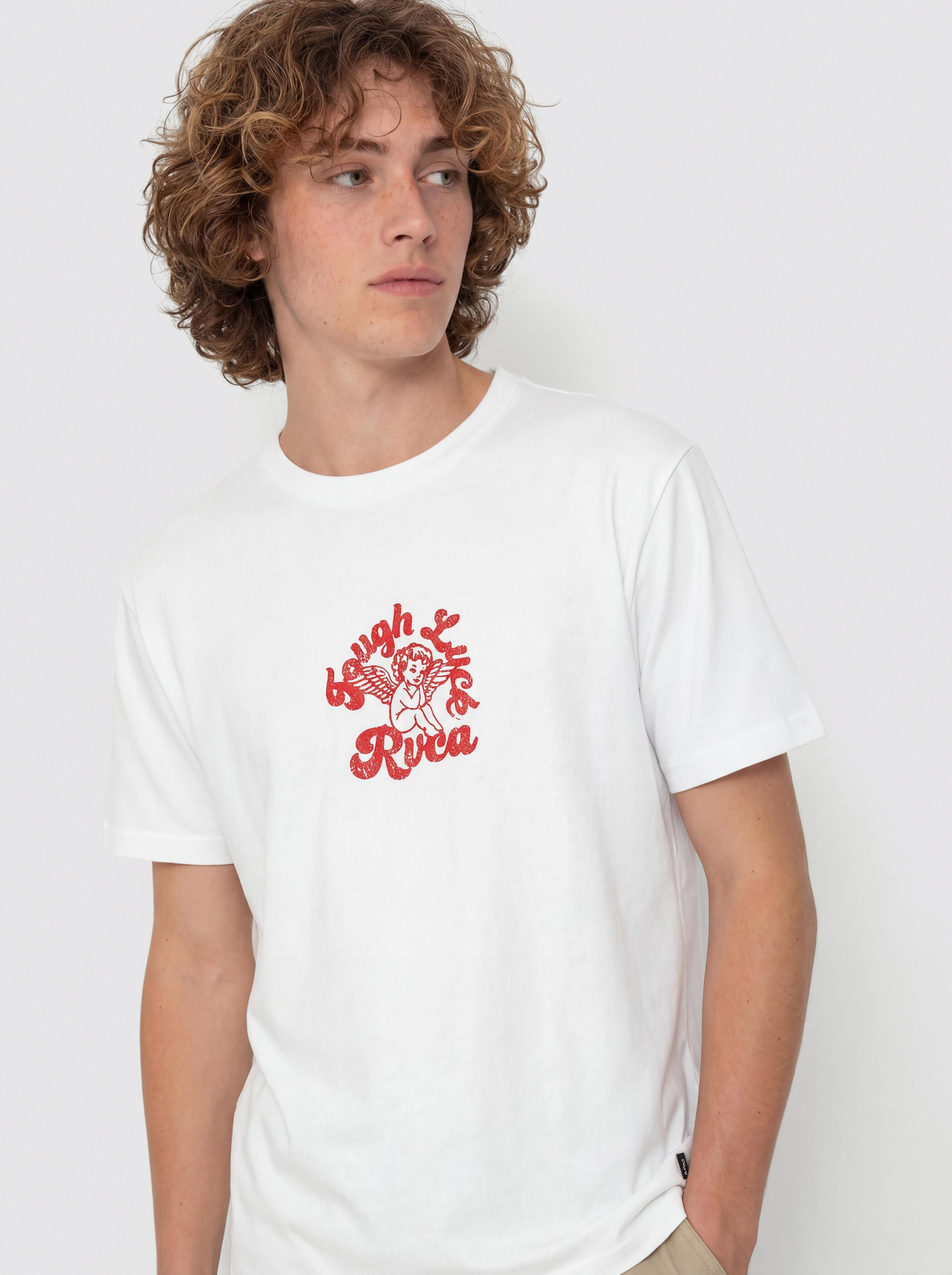 Тениска RVCA Tough Luck (white)