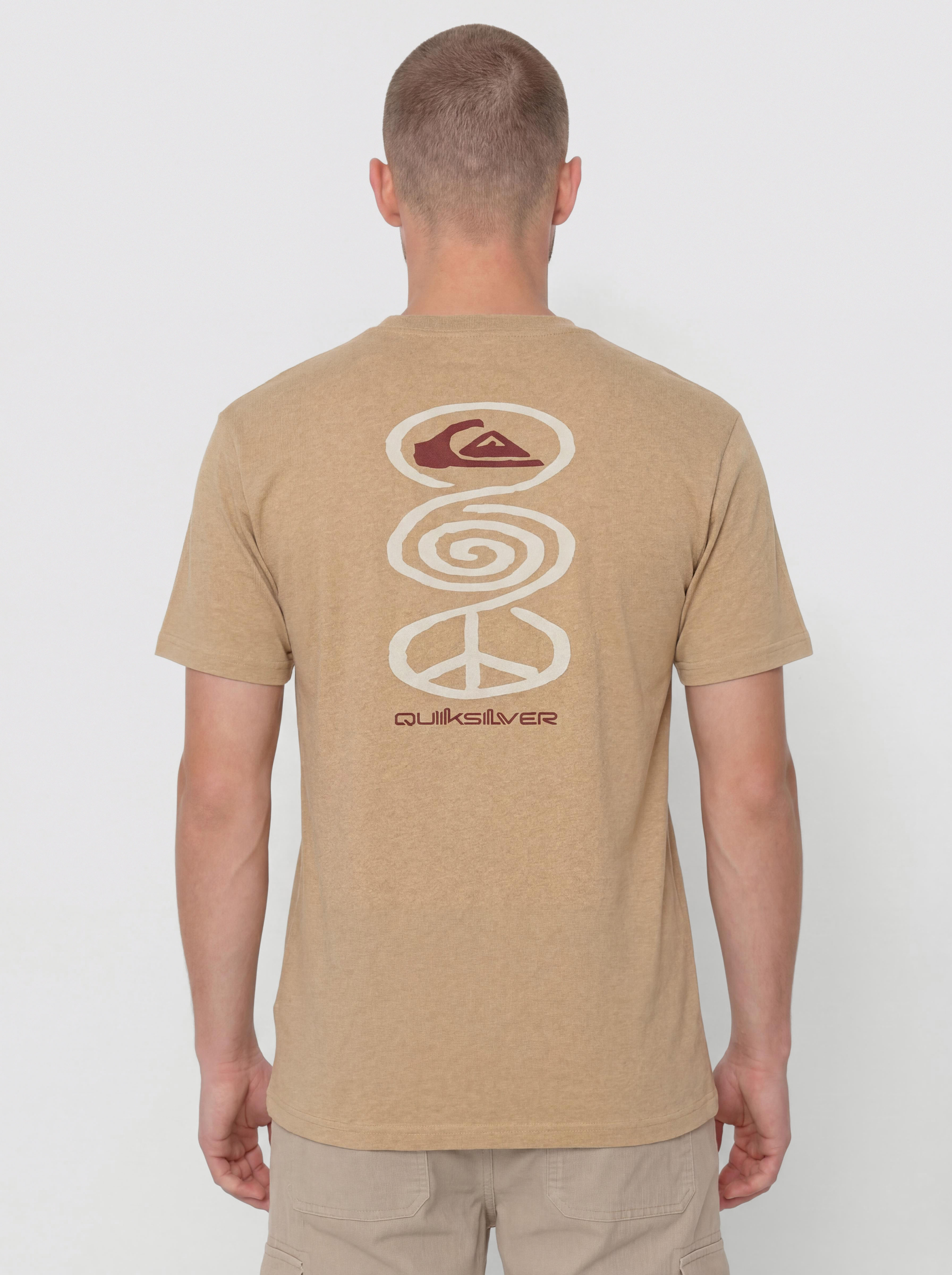 Тениска Quiksilver Harmony Spiral (khaki)