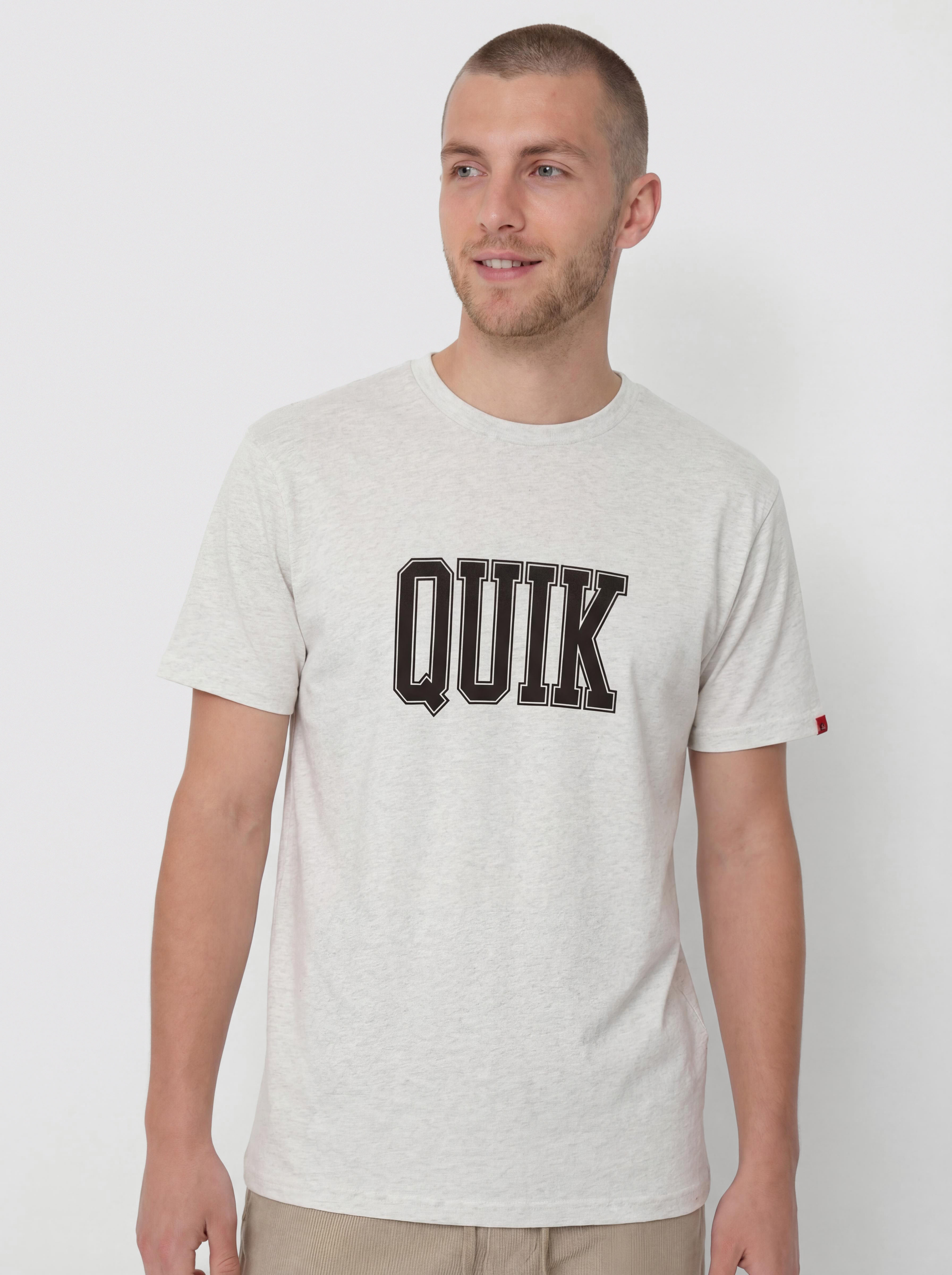 Тениска Quiksilver Griff Quik Gfn (snow heather)