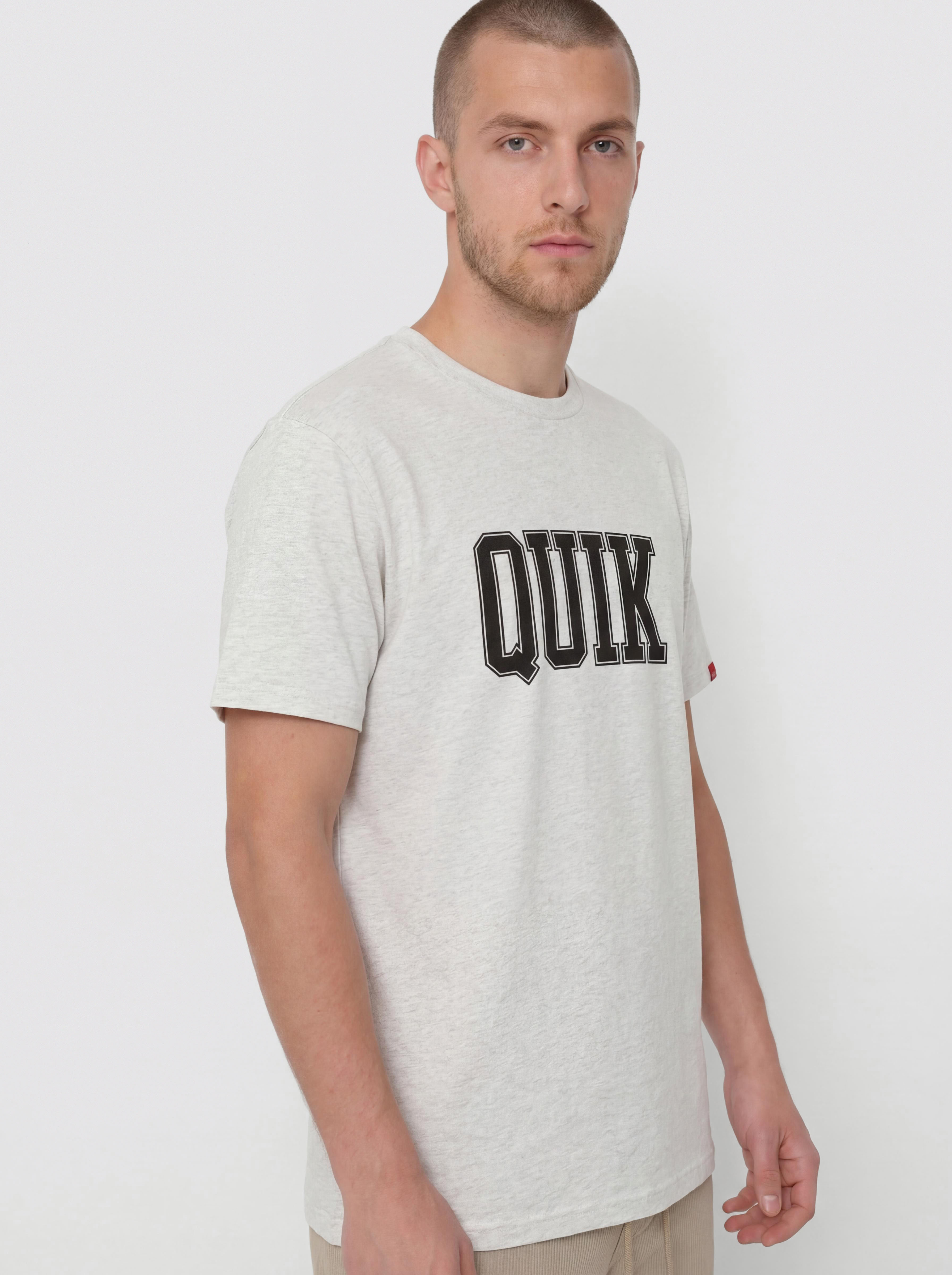 Тениска Quiksilver Griff Quik Gfn (snow heather)