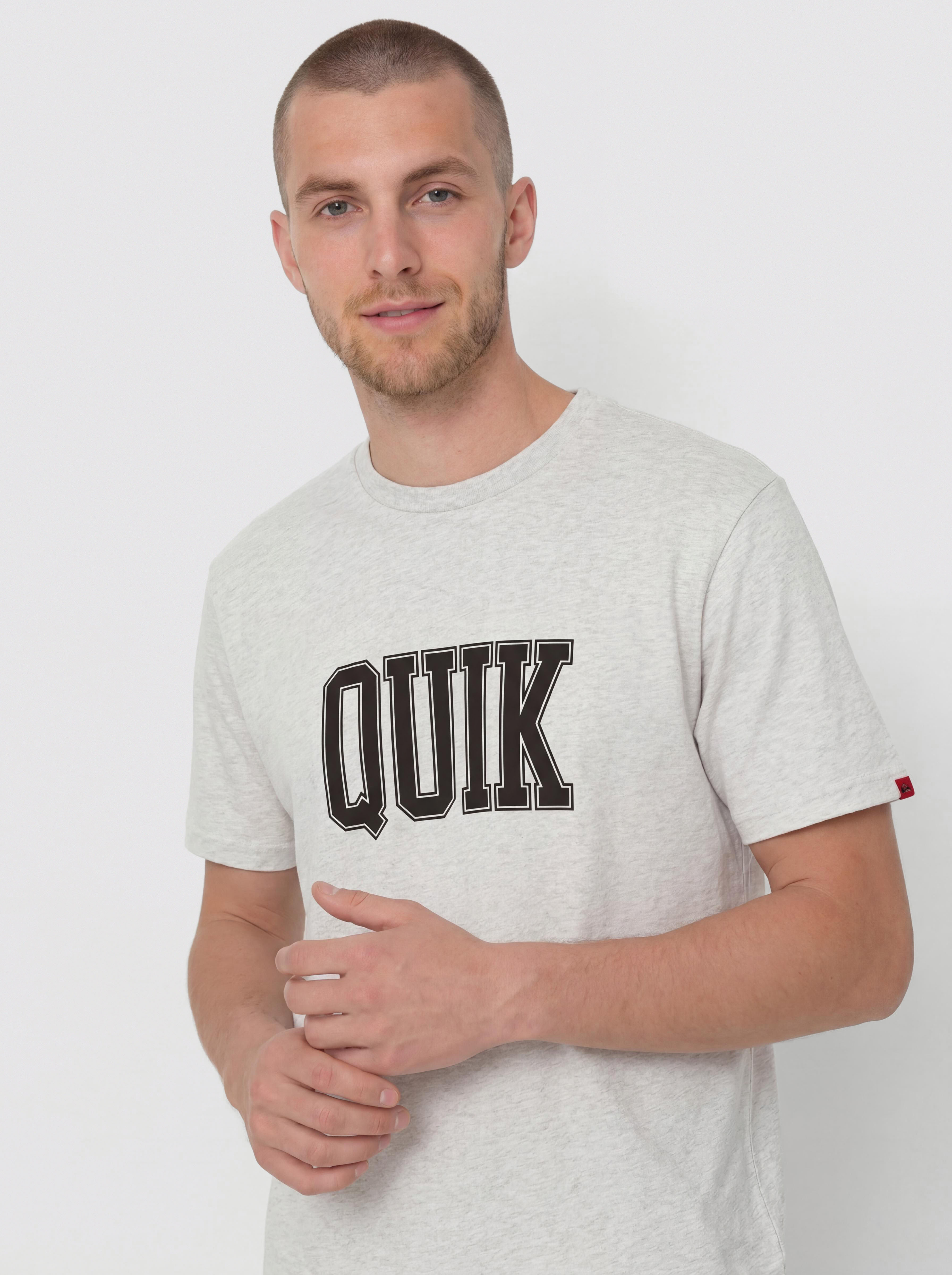 Тениска Quiksilver Griff Quik Gfn (snow heather)