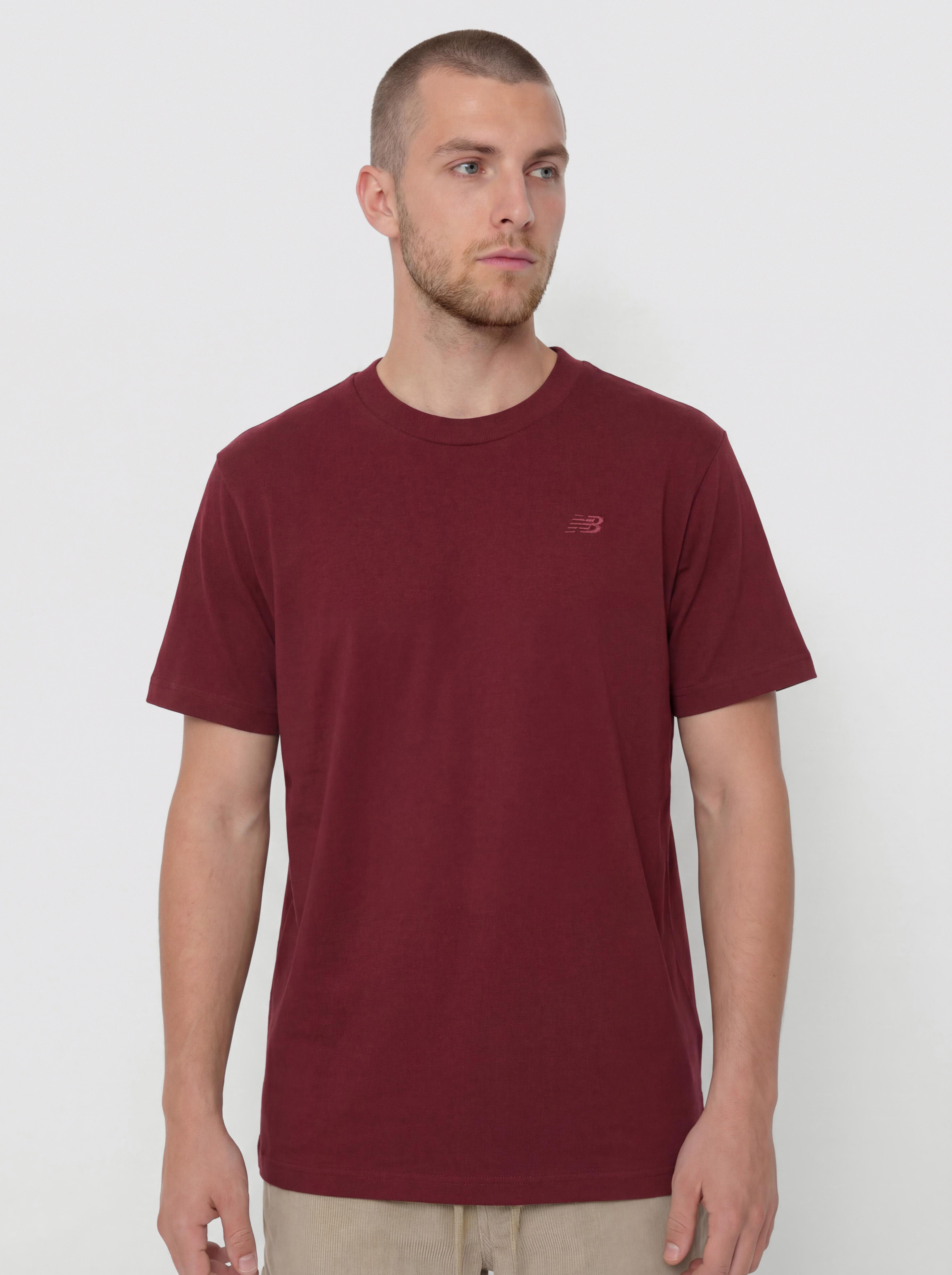 Тениска New Balance Athletics Cotton