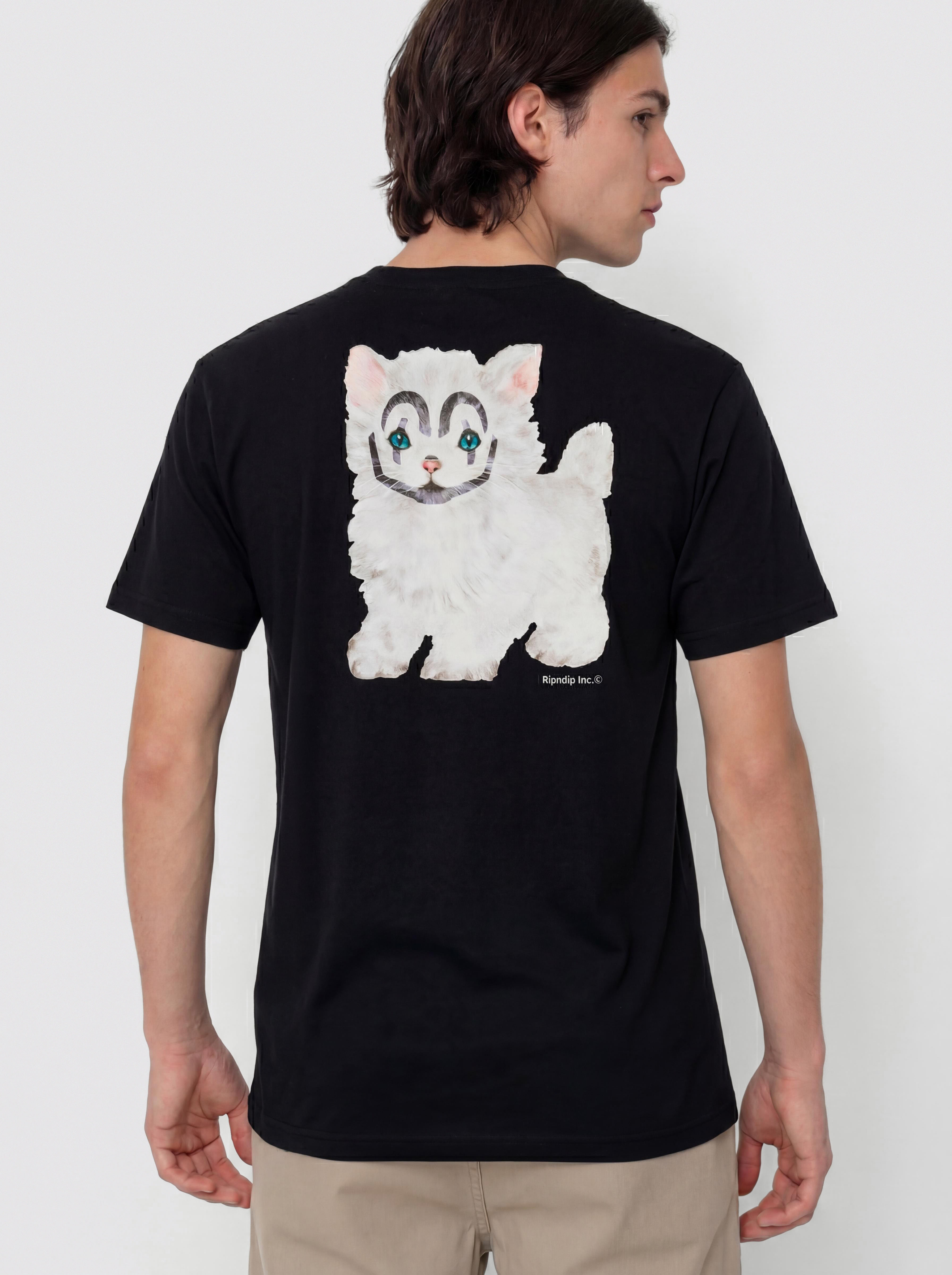 Тениска RipNDip Pet Me Im Cute (black)