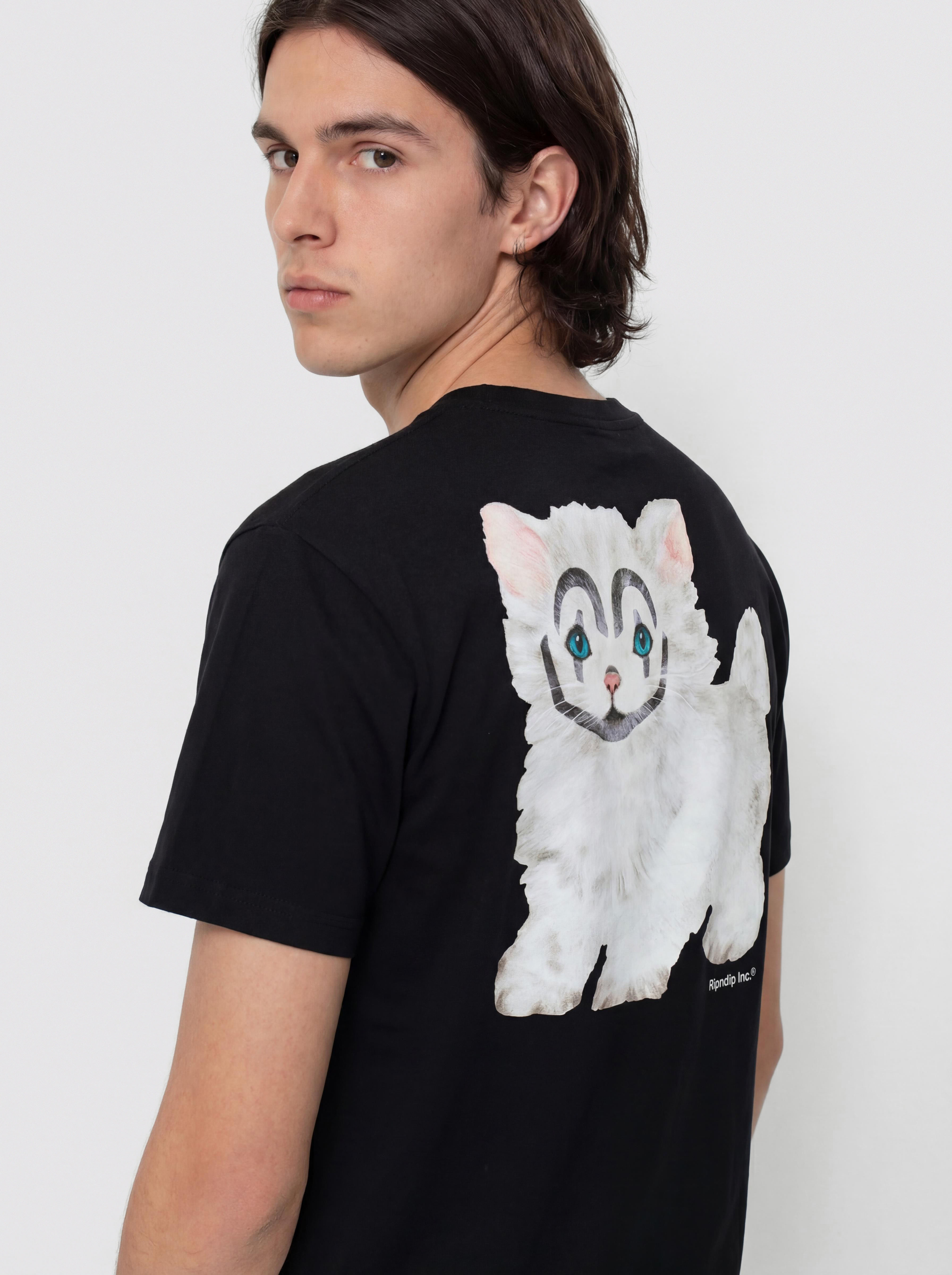 Тениска RipNDip Pet Me Im Cute (black)