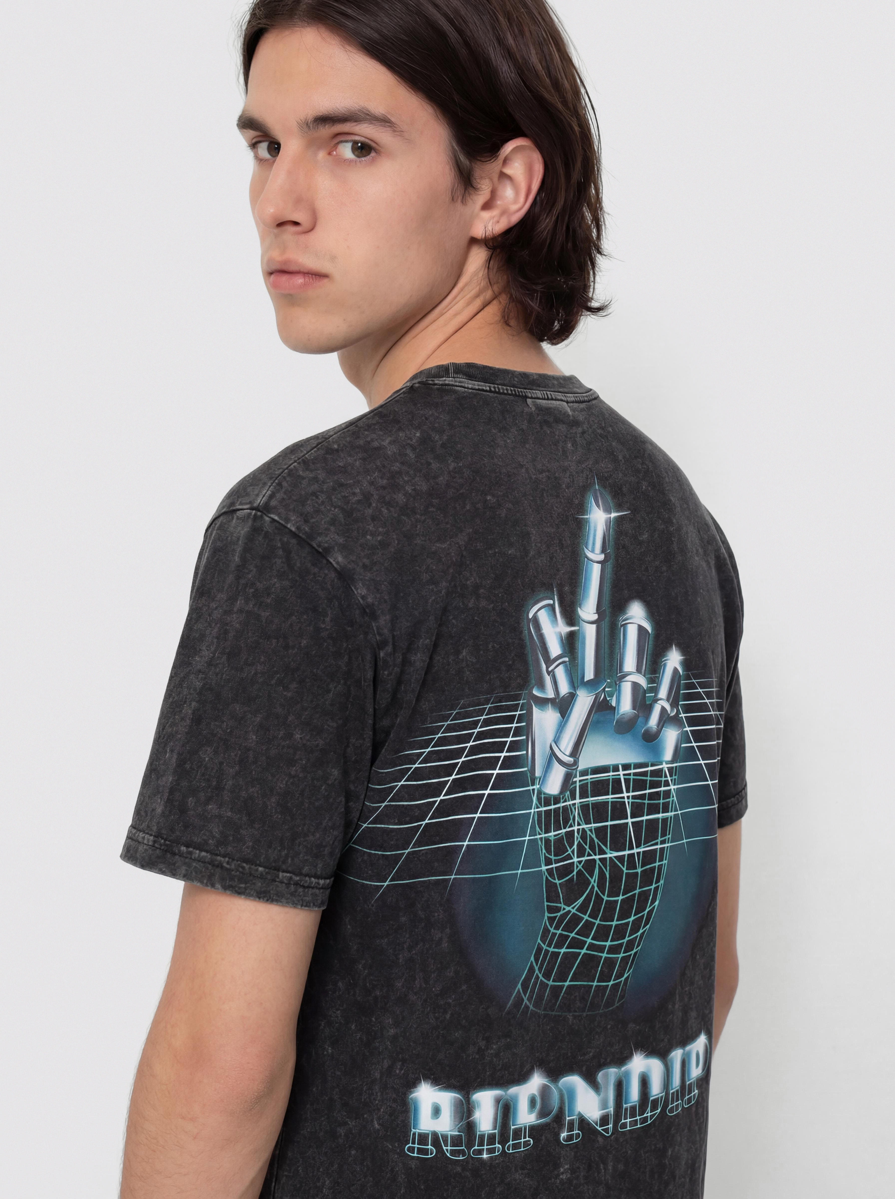 Тениска RipNDip Afterlife (black wash)