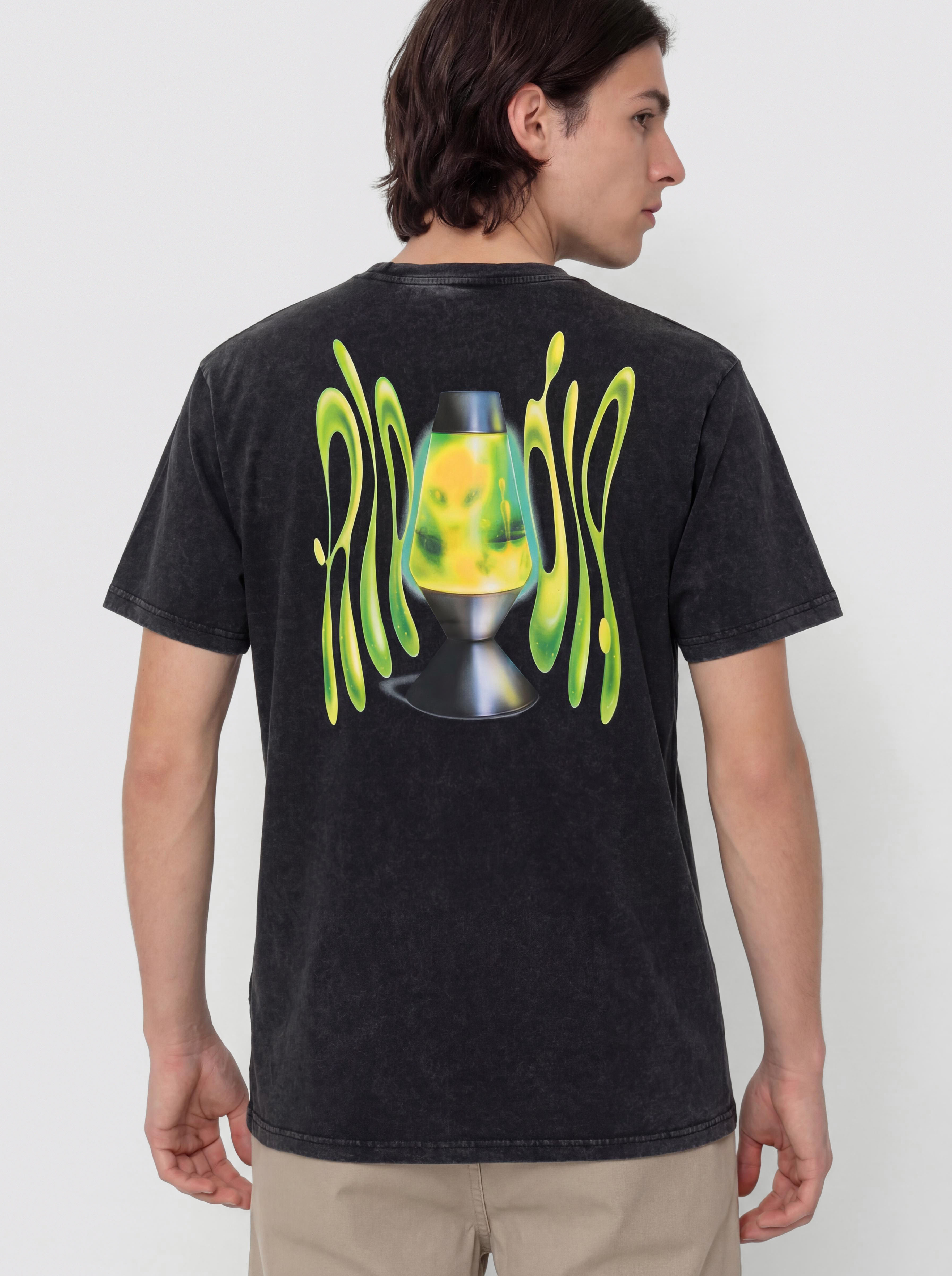 Тениска RipNDip Lava Lamp (black vintage wash)