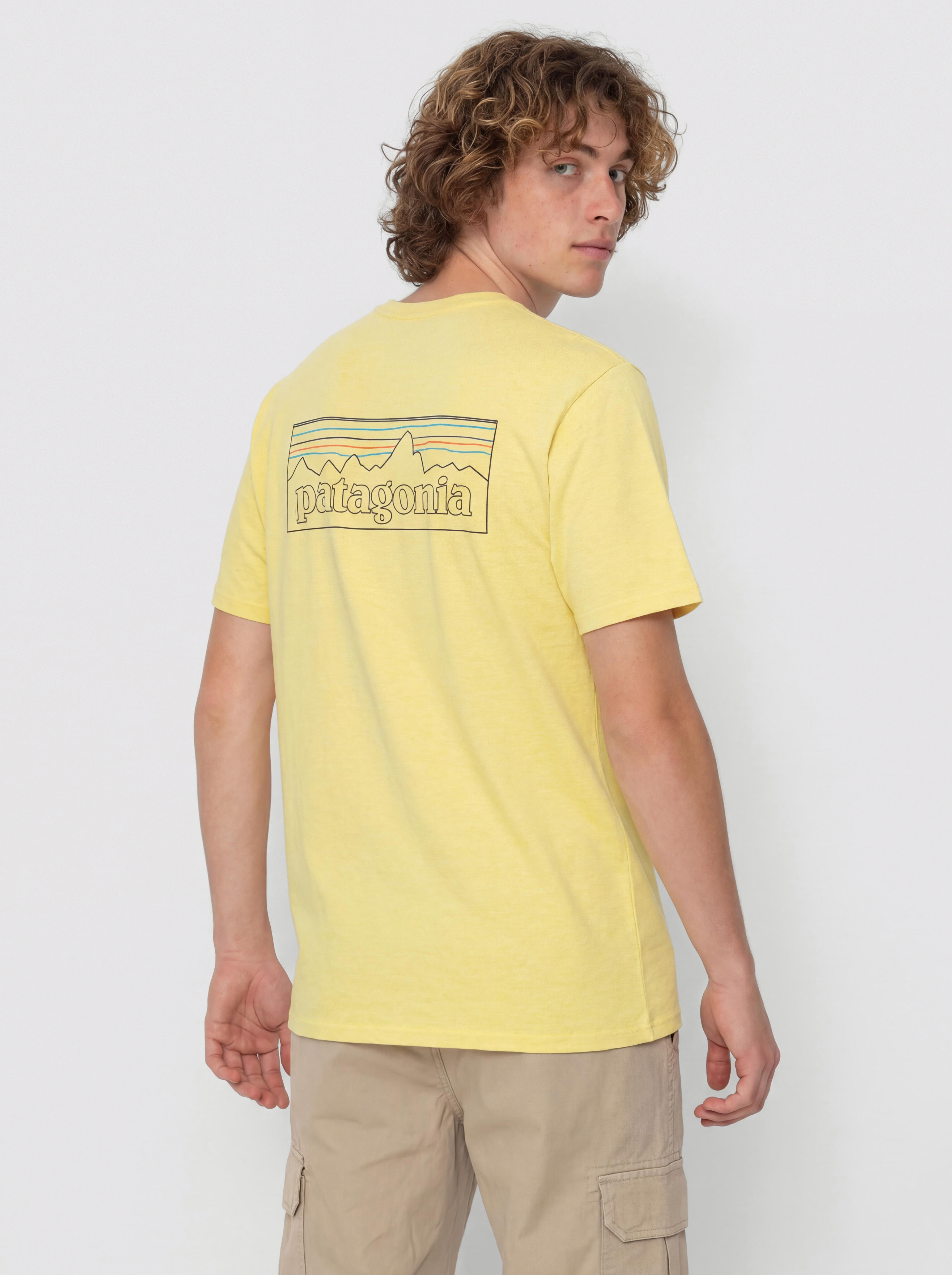 Тениска Patagonia P 6 Logo Responsibili (p 6 outline/lemon zest)