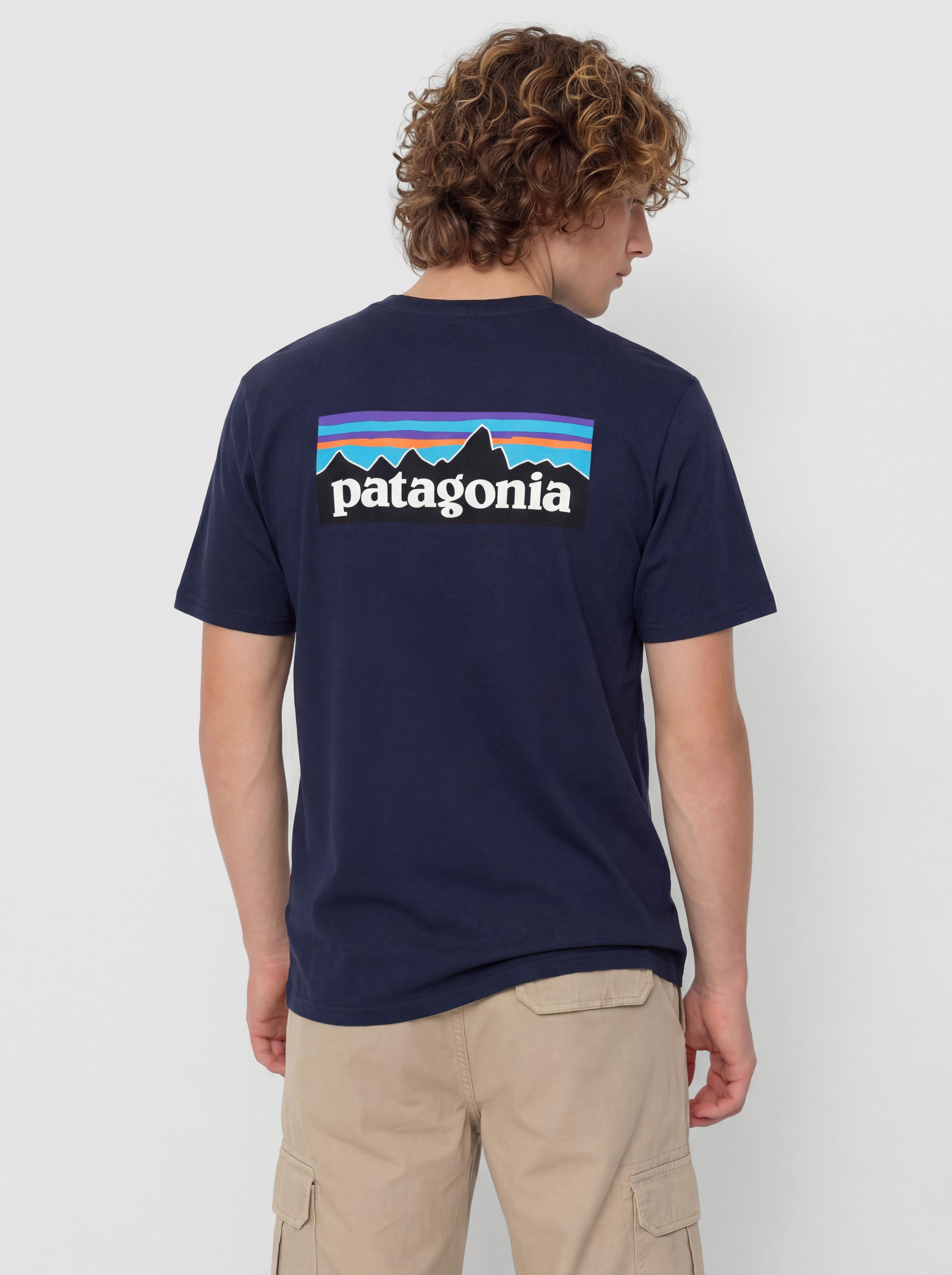 Тениска Patagonia P 6 Logo Responsibili (new navy)