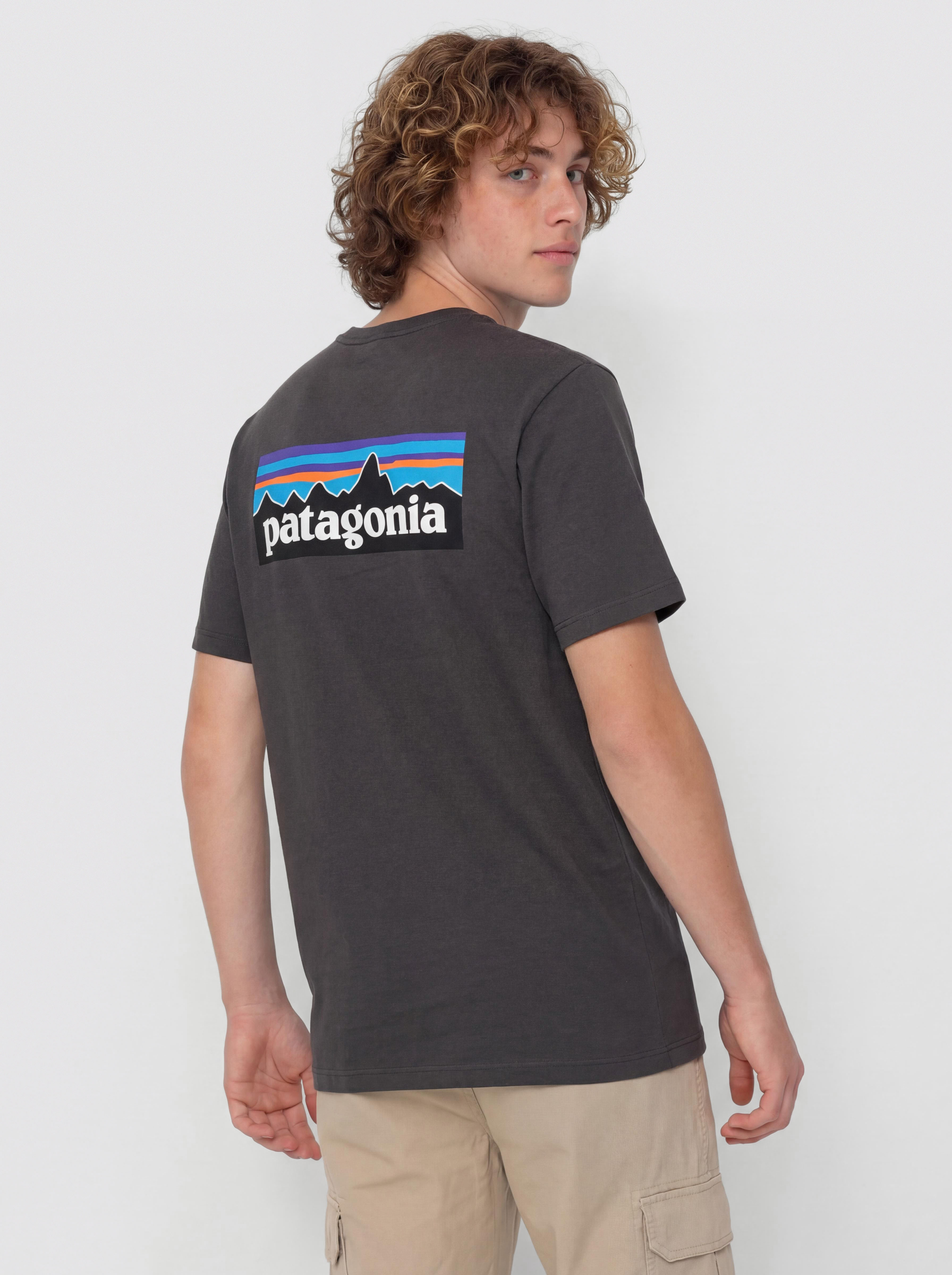 u0422u0435u043du0438u0441u043au0430 Patagonia P 6 Logo (ink black)