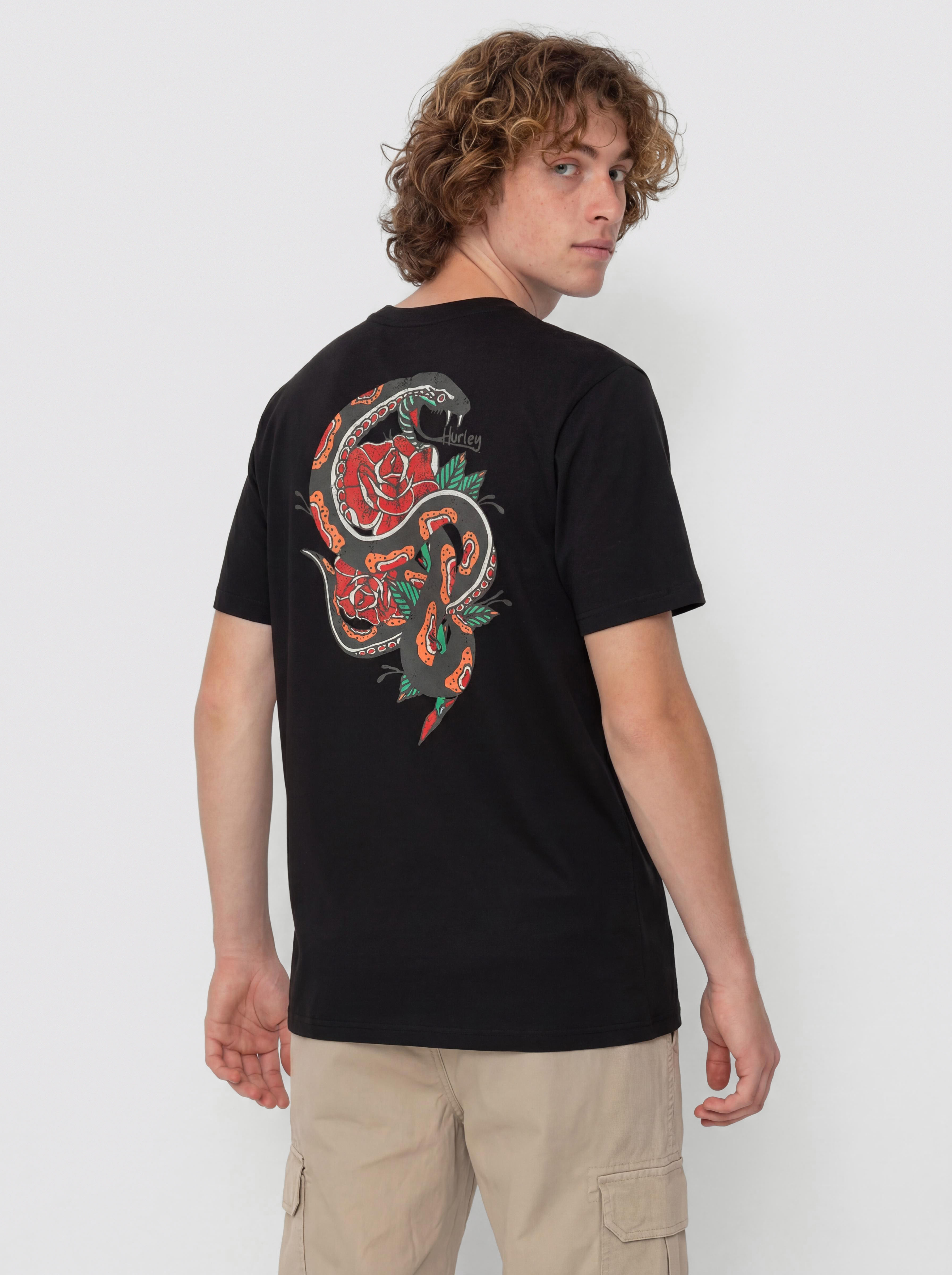 Тениска Hurley Cobra (black)
