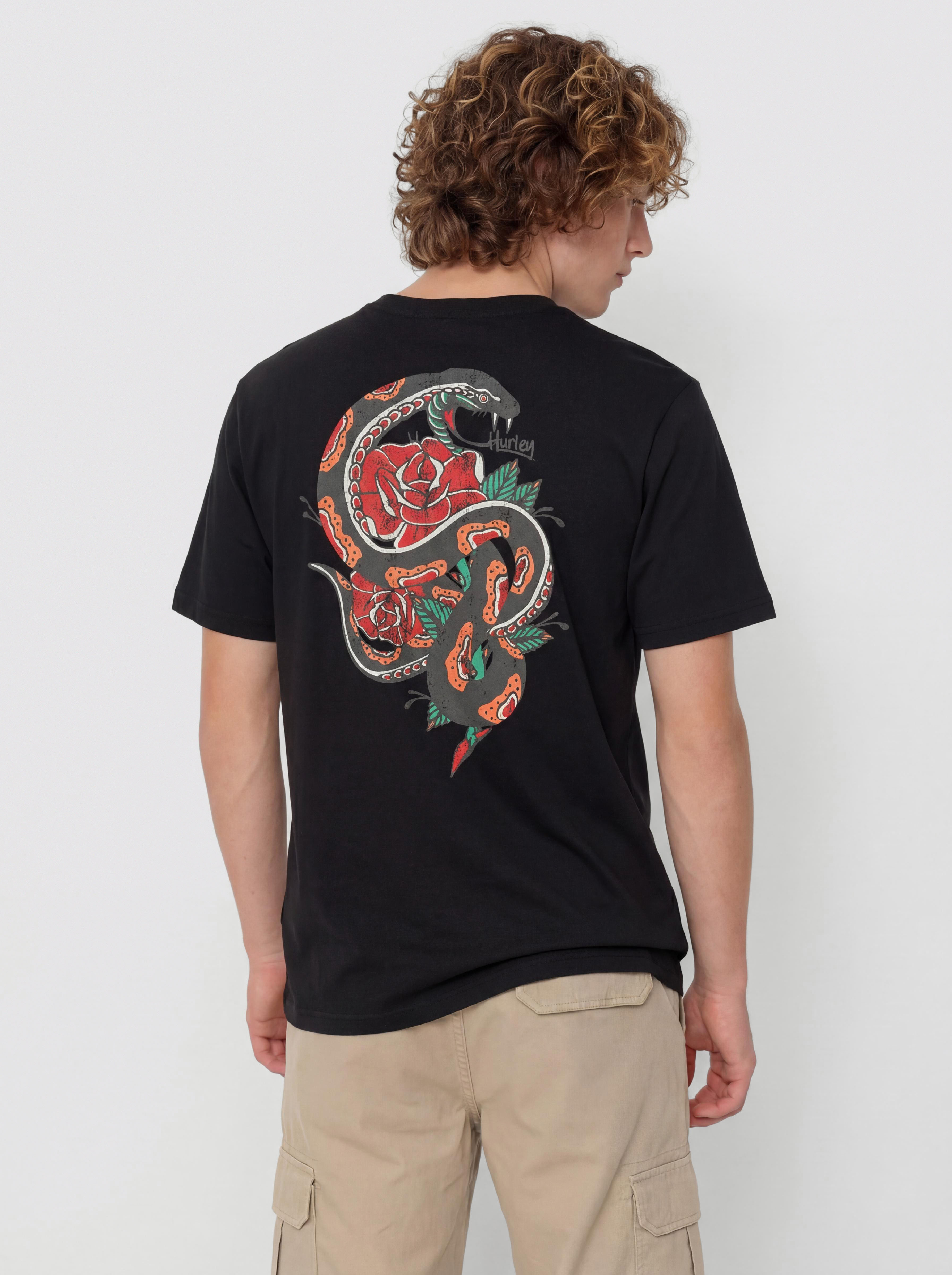 Тениска Hurley Cobra (black)