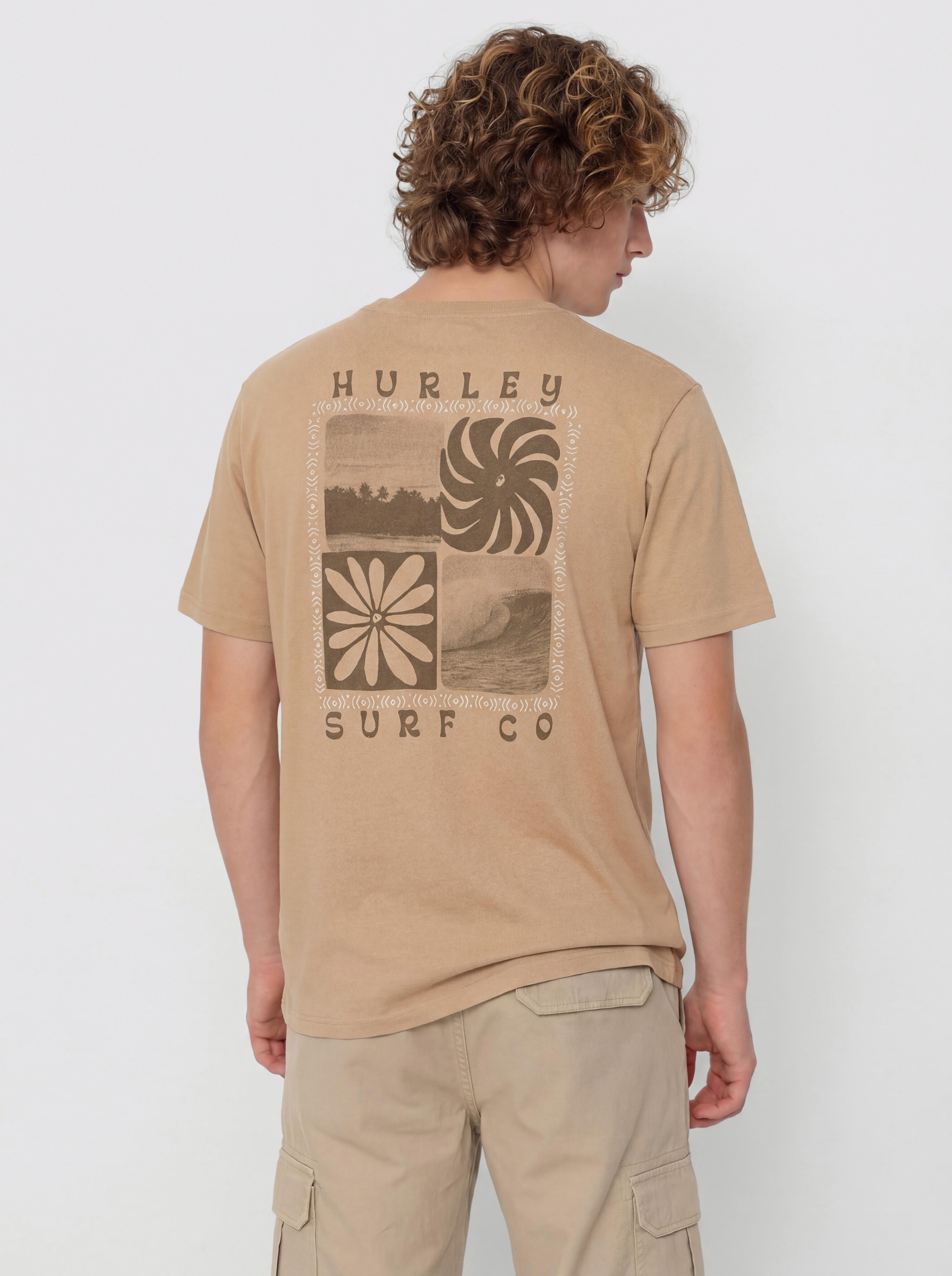 Тениска Hurley Cycles Of The Earth (bristlecone)